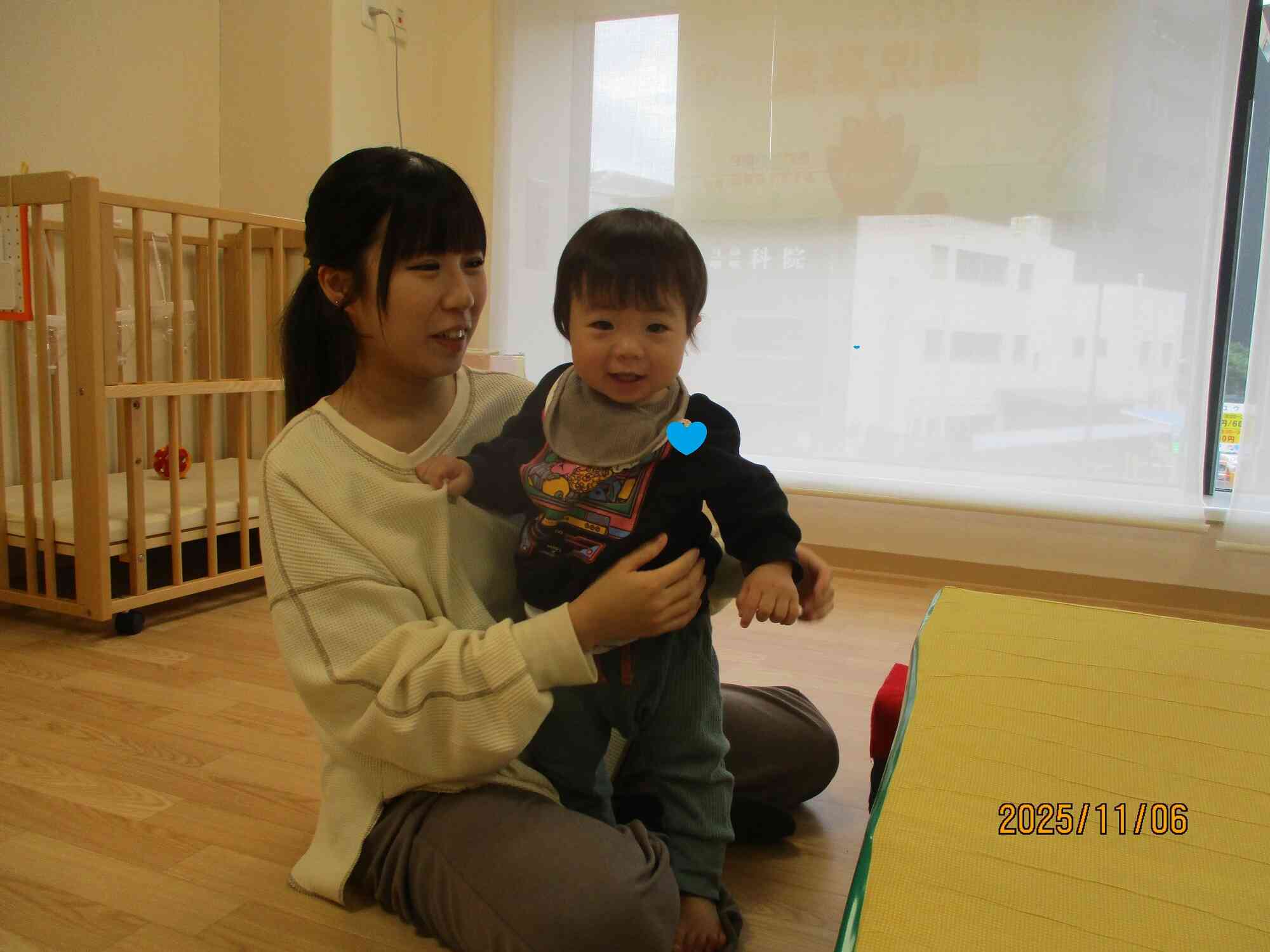 すべり台に挑戦☆