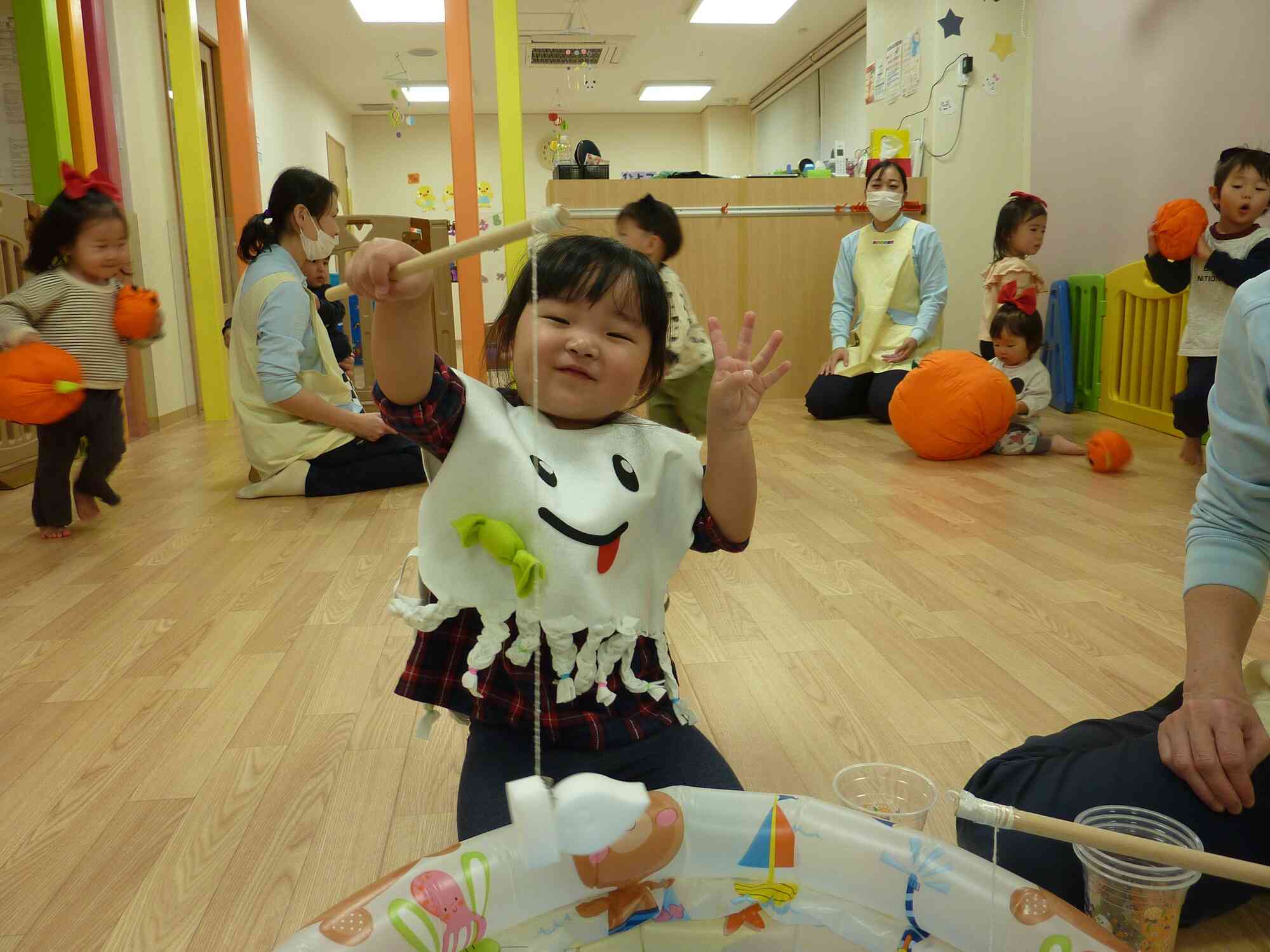 おばけつれたよ♪