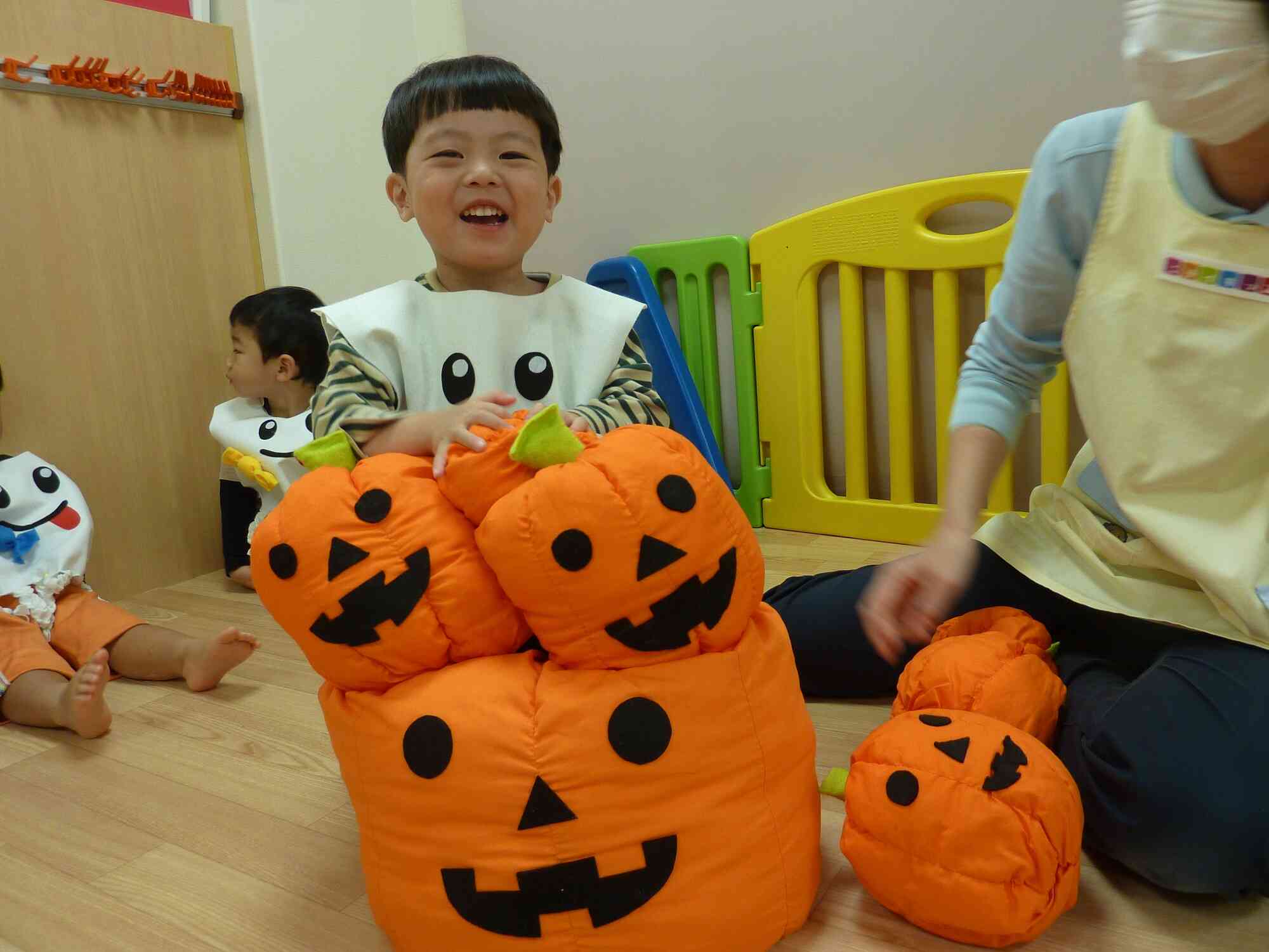 ハロウィンゲーム【かぼちゃタワー】