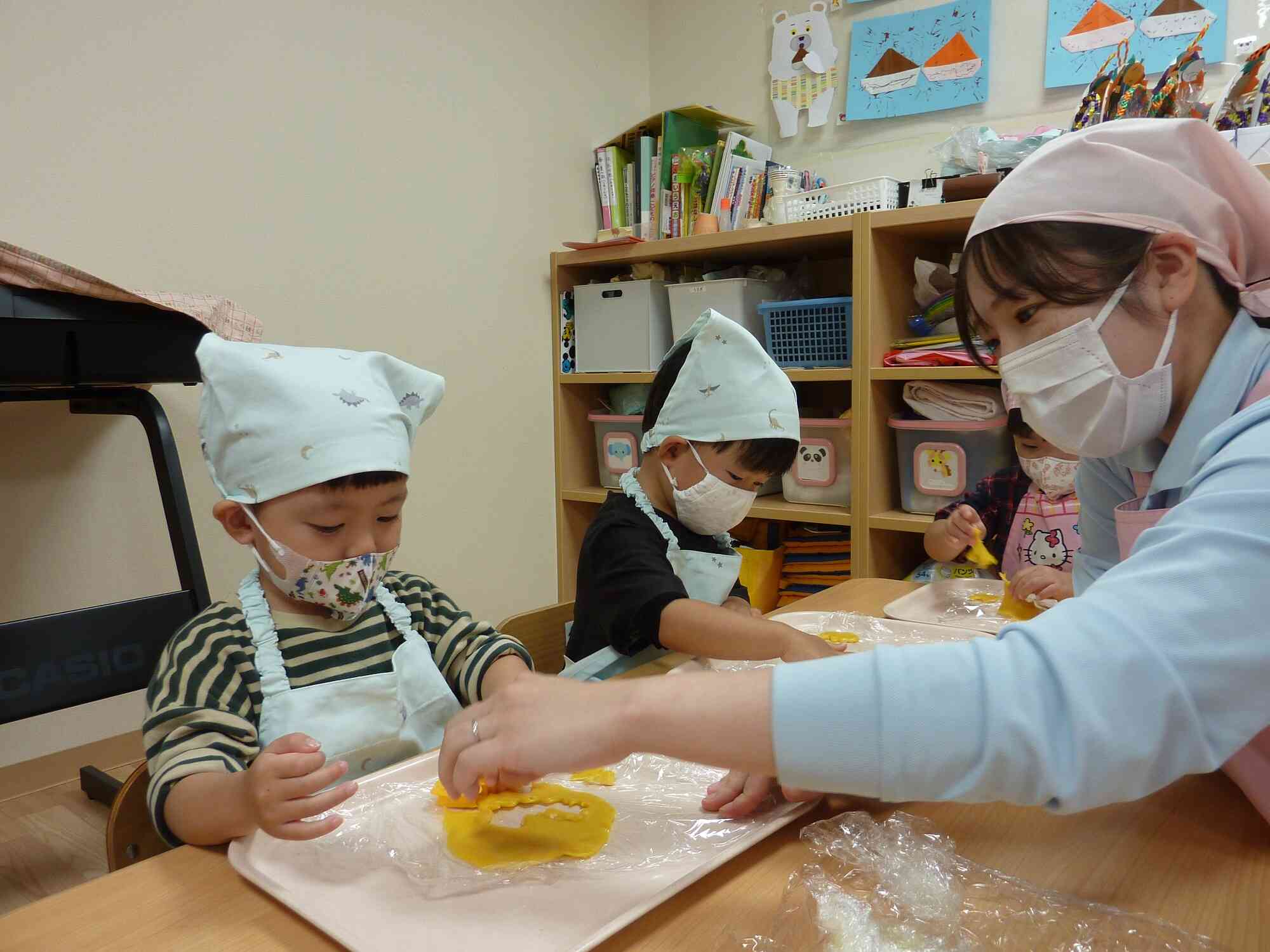 型抜きしてみよう☆