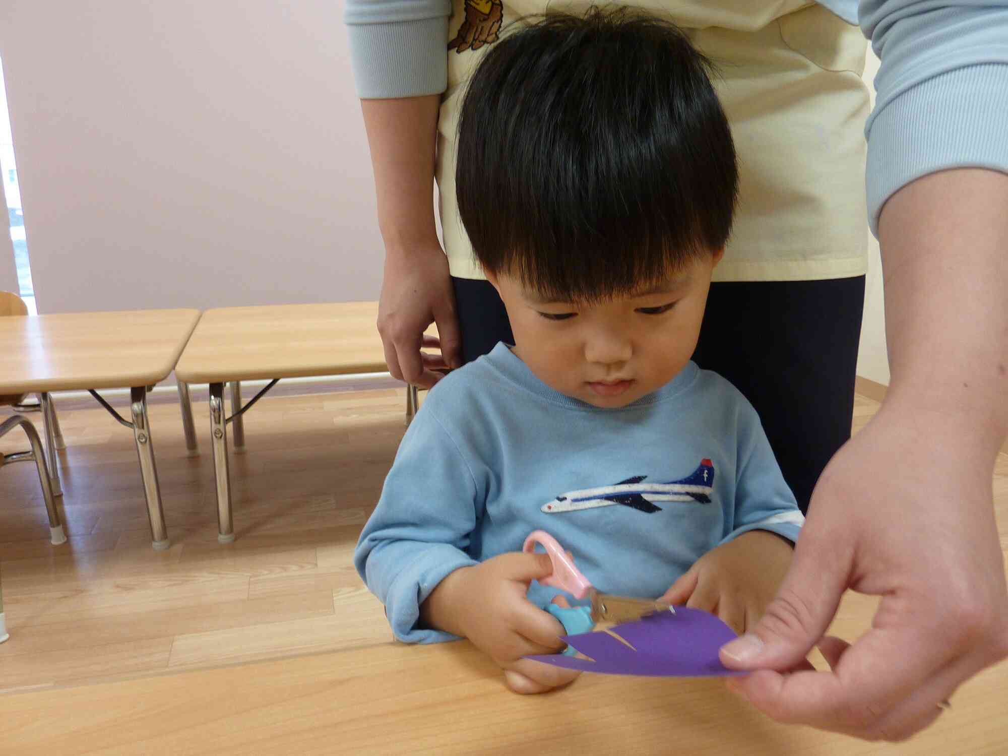 自分でできるよ！