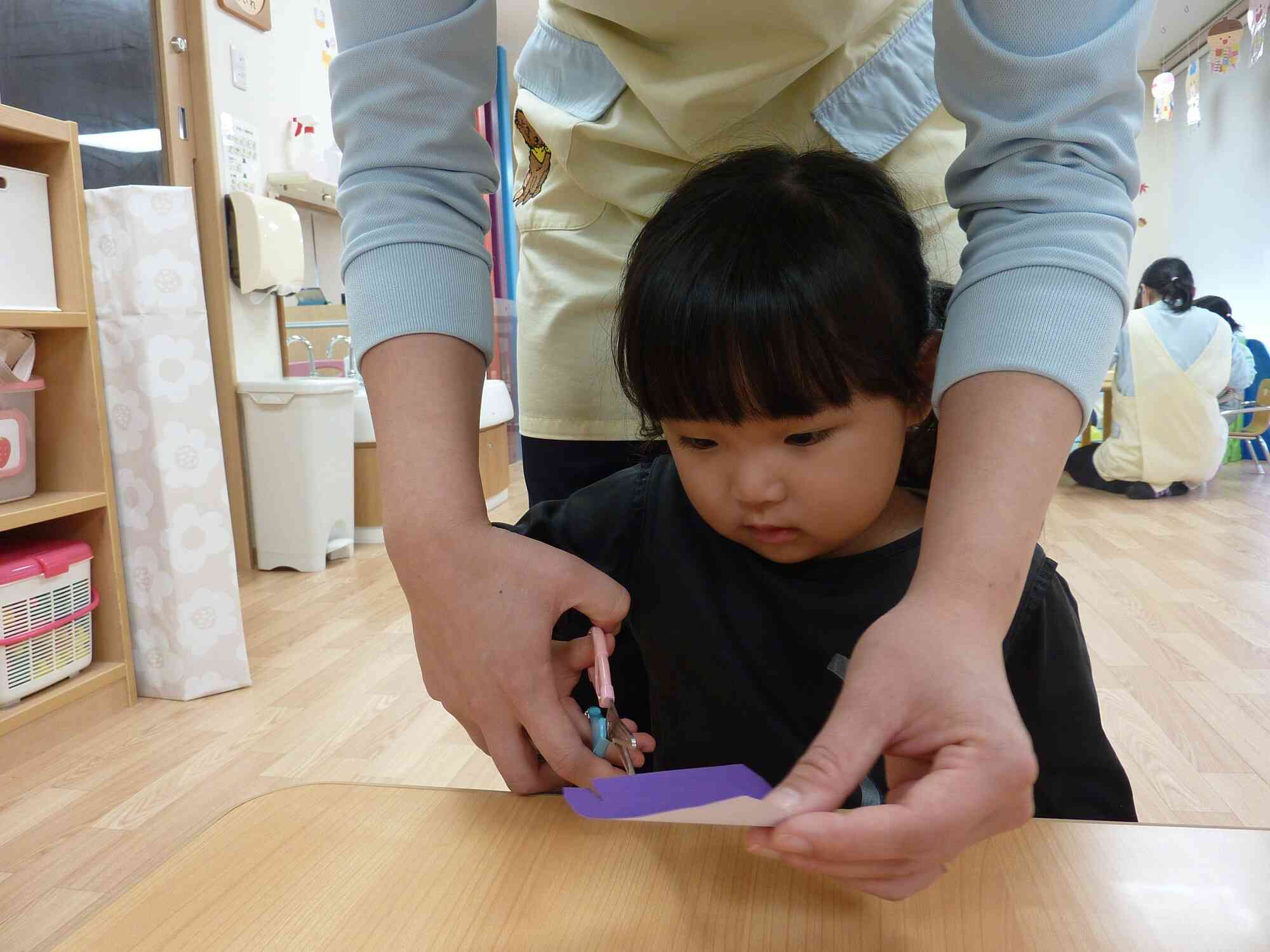 真剣なお友だち…