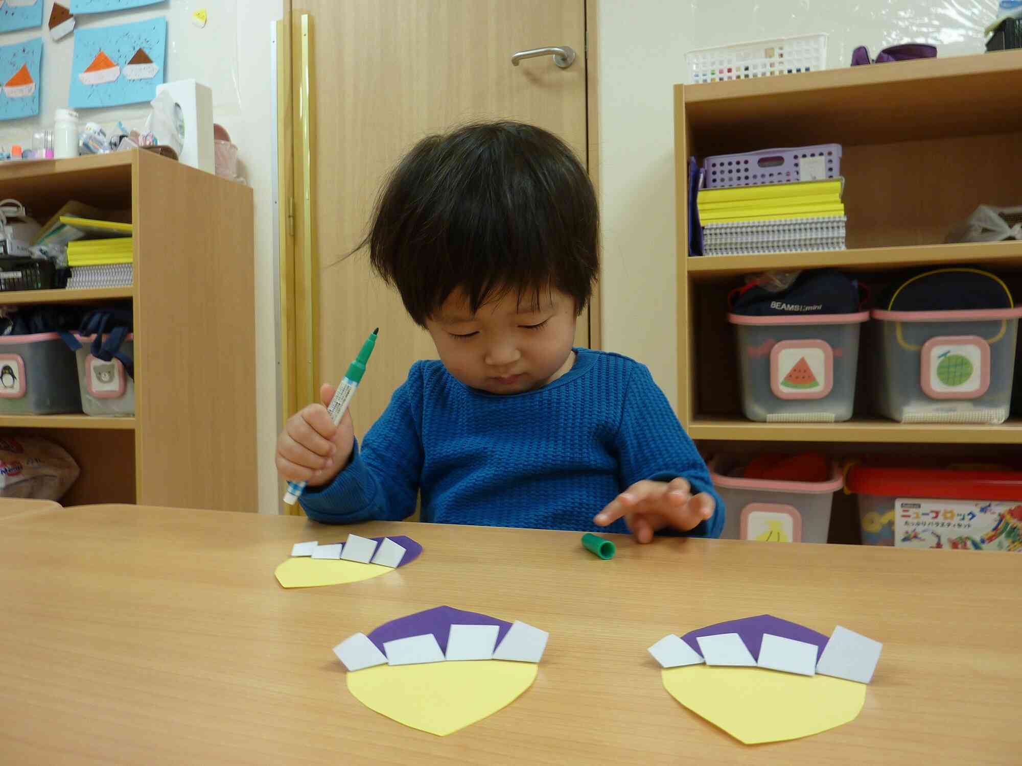 どの色にしようかな〜♫