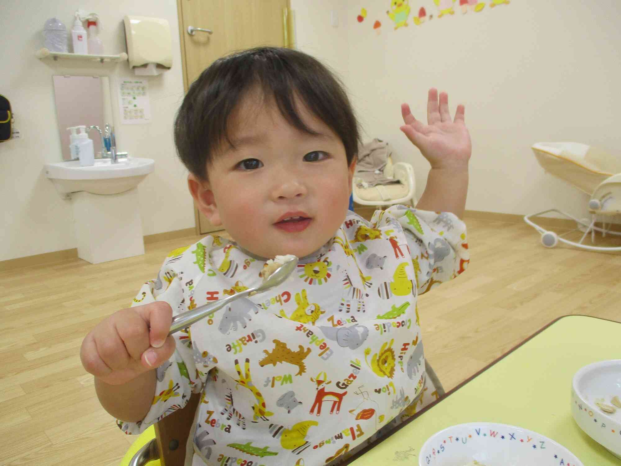 あいさつもきちんとします。