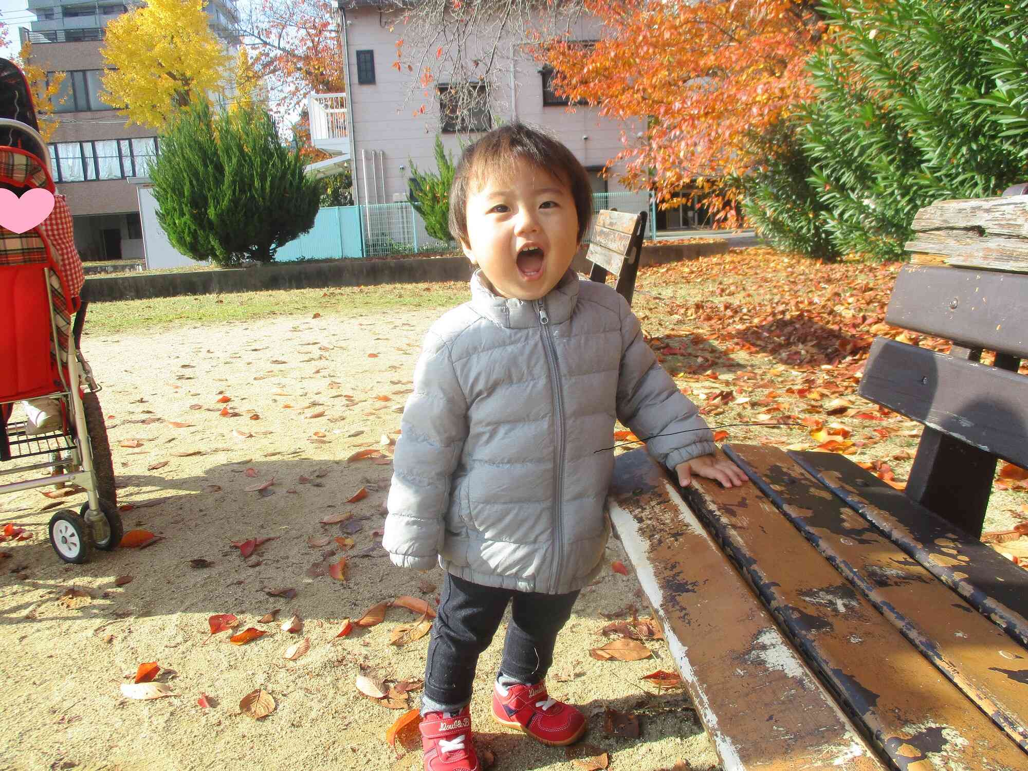 お散歩楽しいな〜♡