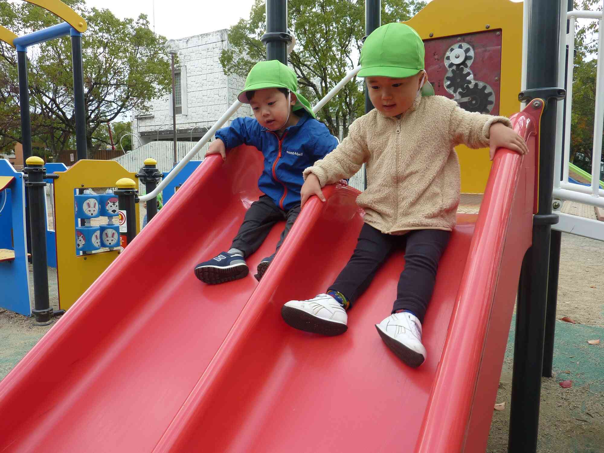 公園で遊ぼう♫