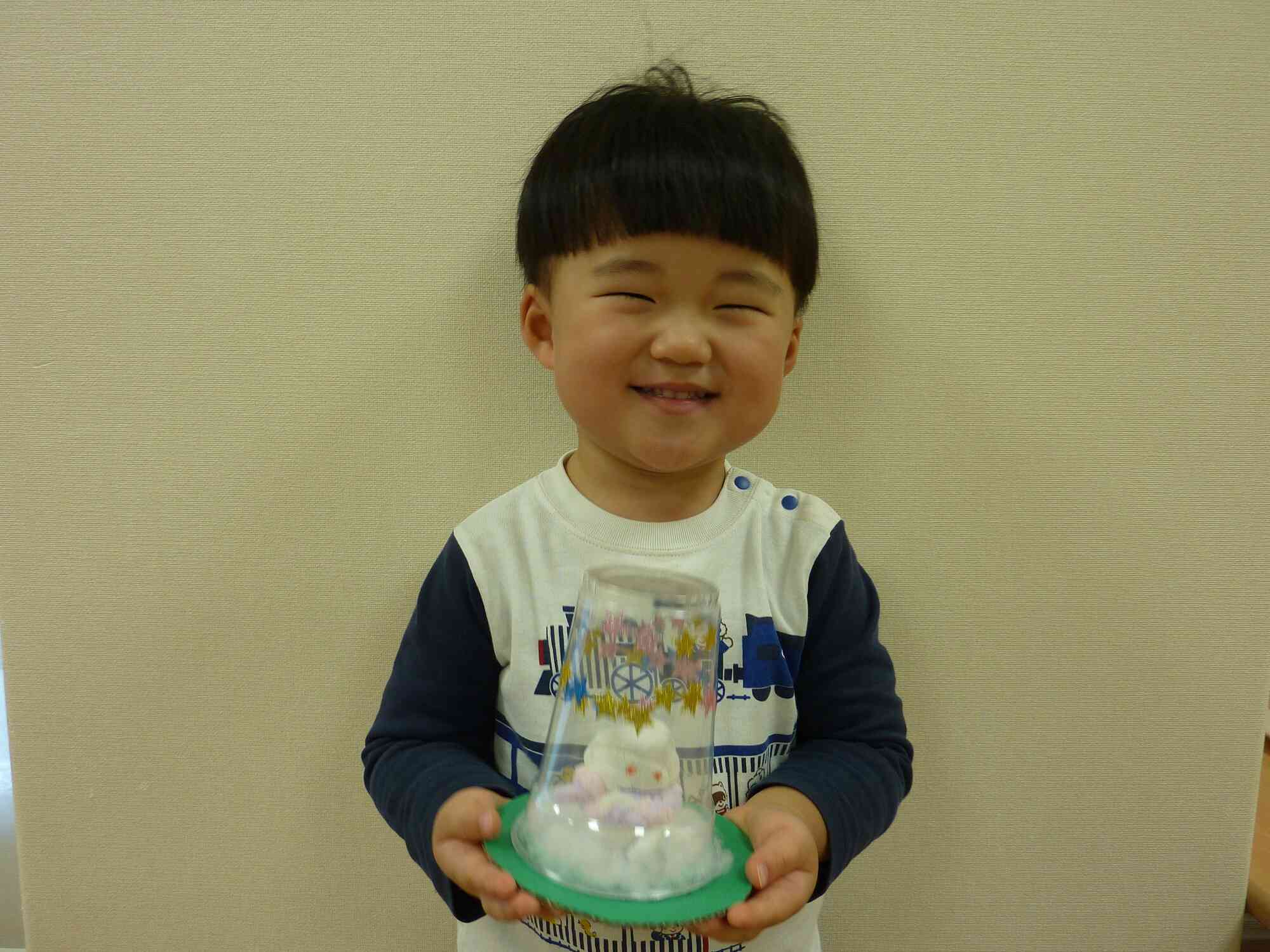 スノードームも作ったよ‼︎