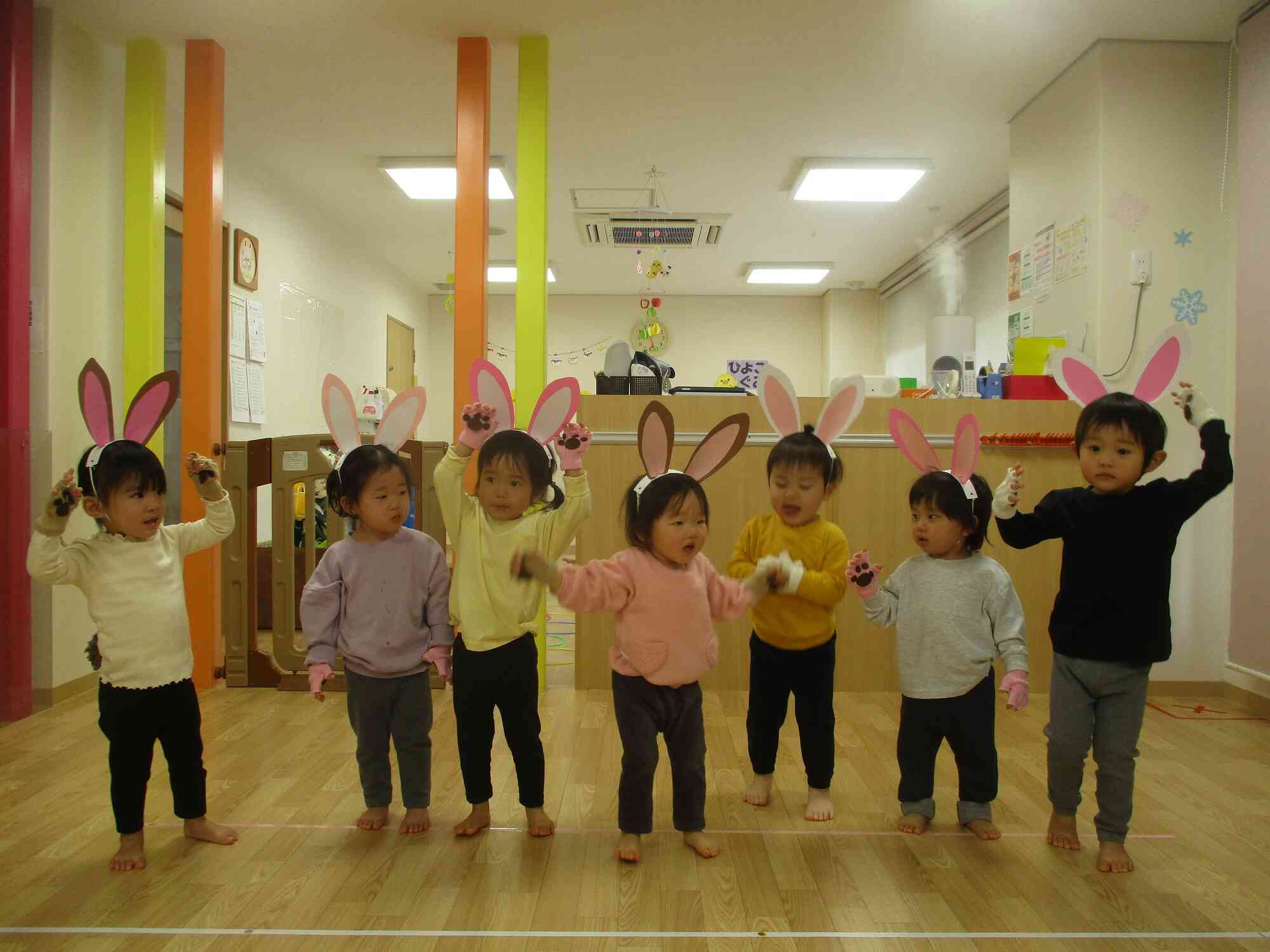 体操「どうぶつたいそう1・2・3」