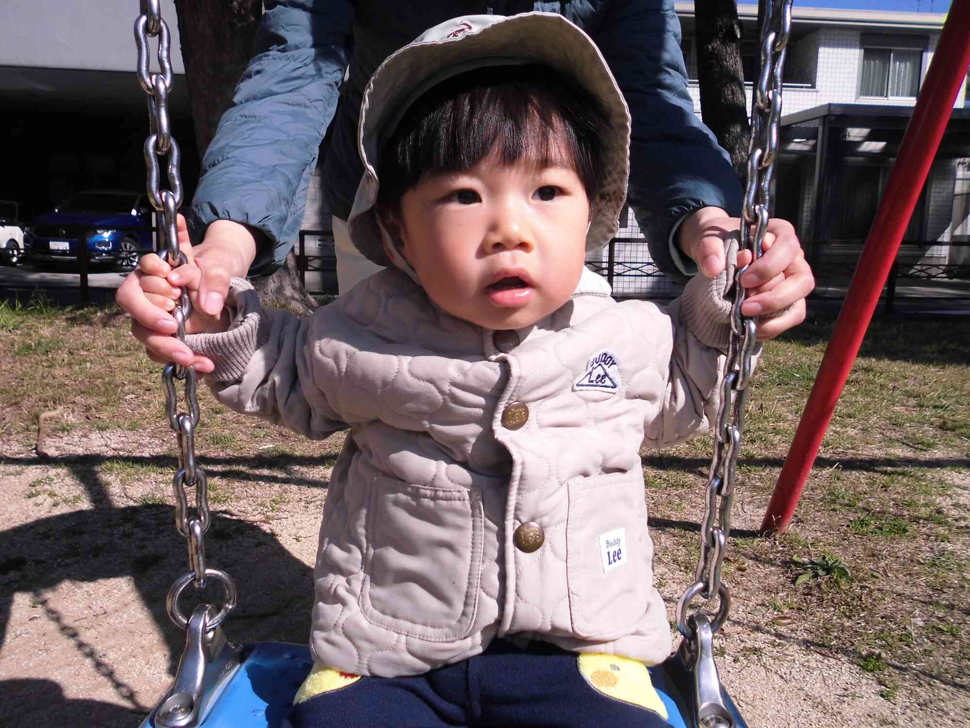 ブランコに挑戦してみたよ！