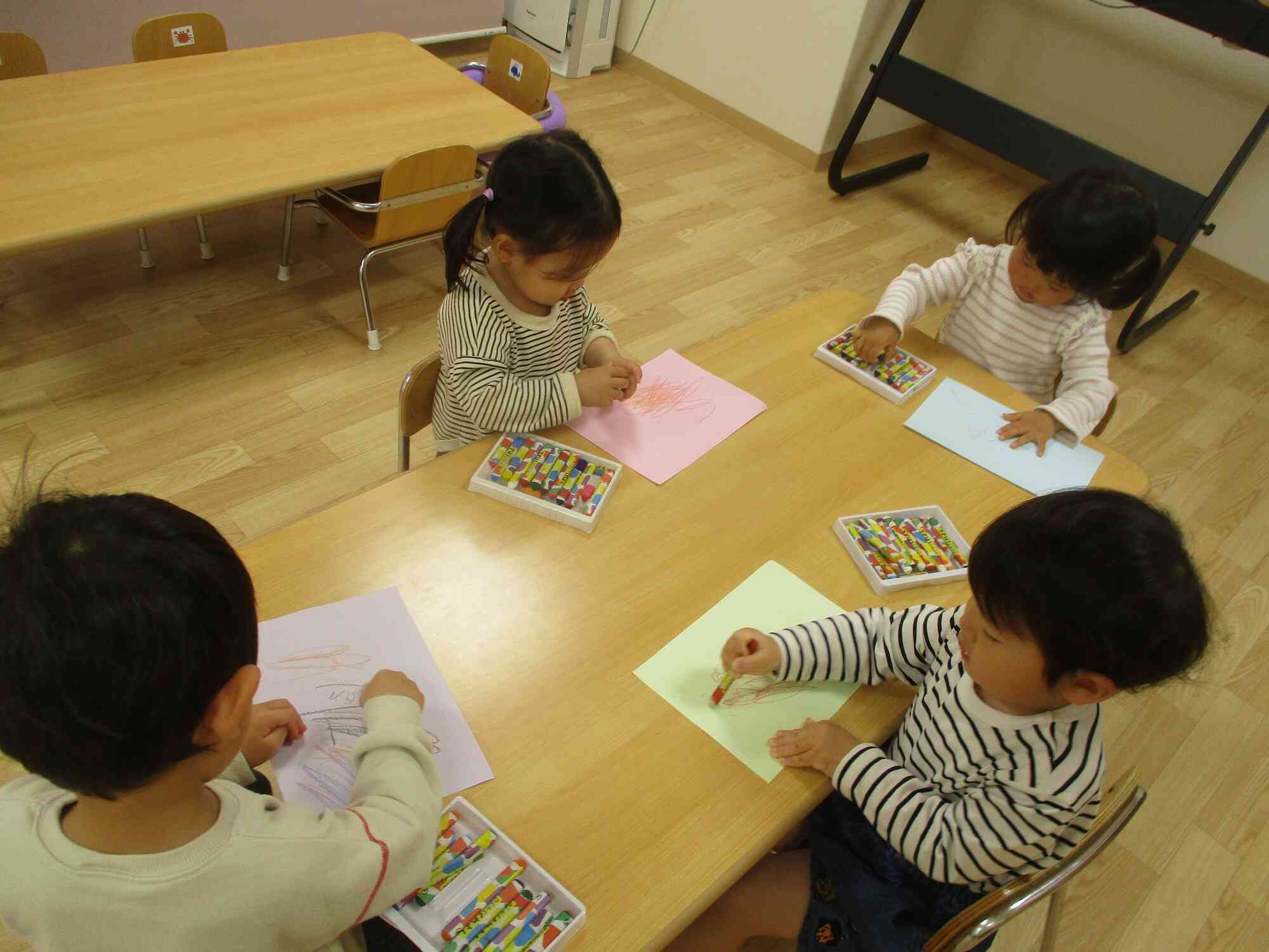 4月の製作（うさぎ組）