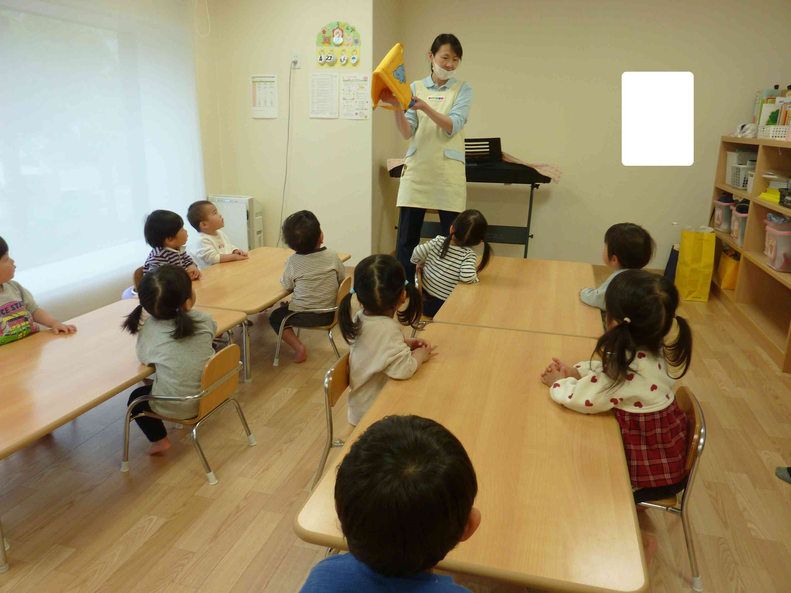 避難訓練をしました