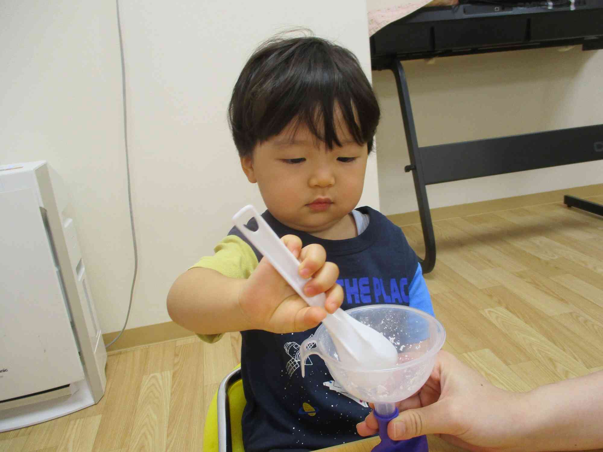 風船に入れるよ〜！