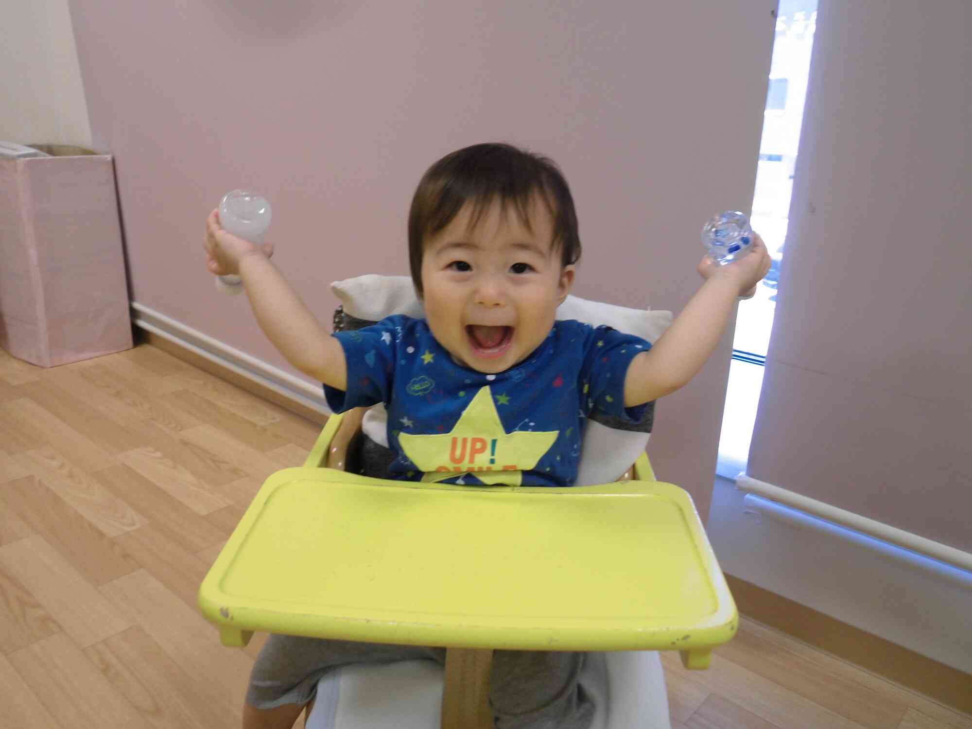 暑さに負けず元気なひよこ組！