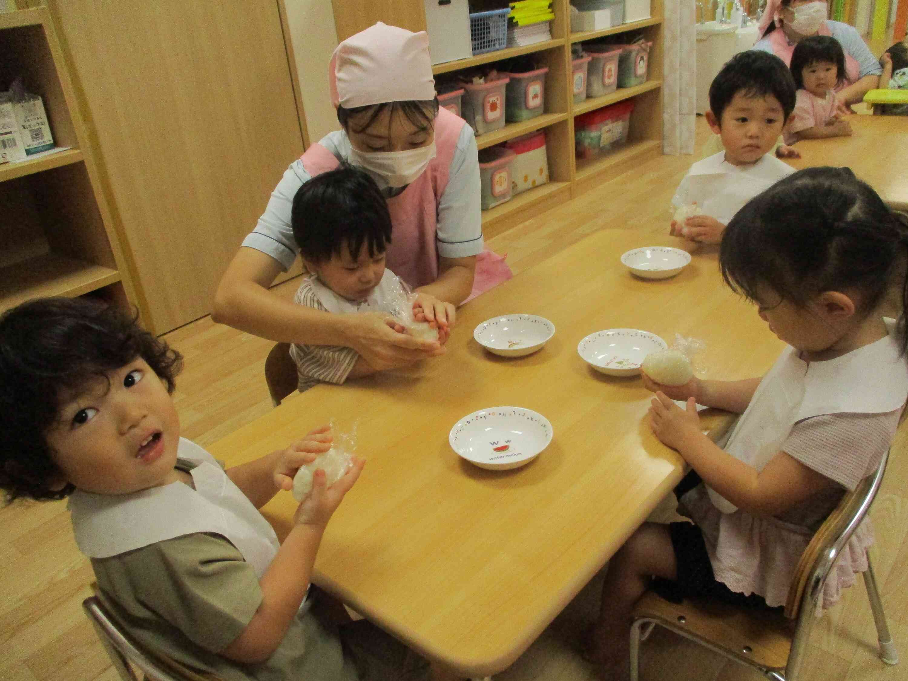 おにぎりを作ろう！