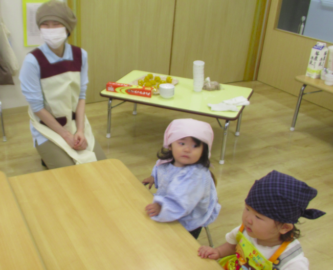 食育【茶巾しぼり】