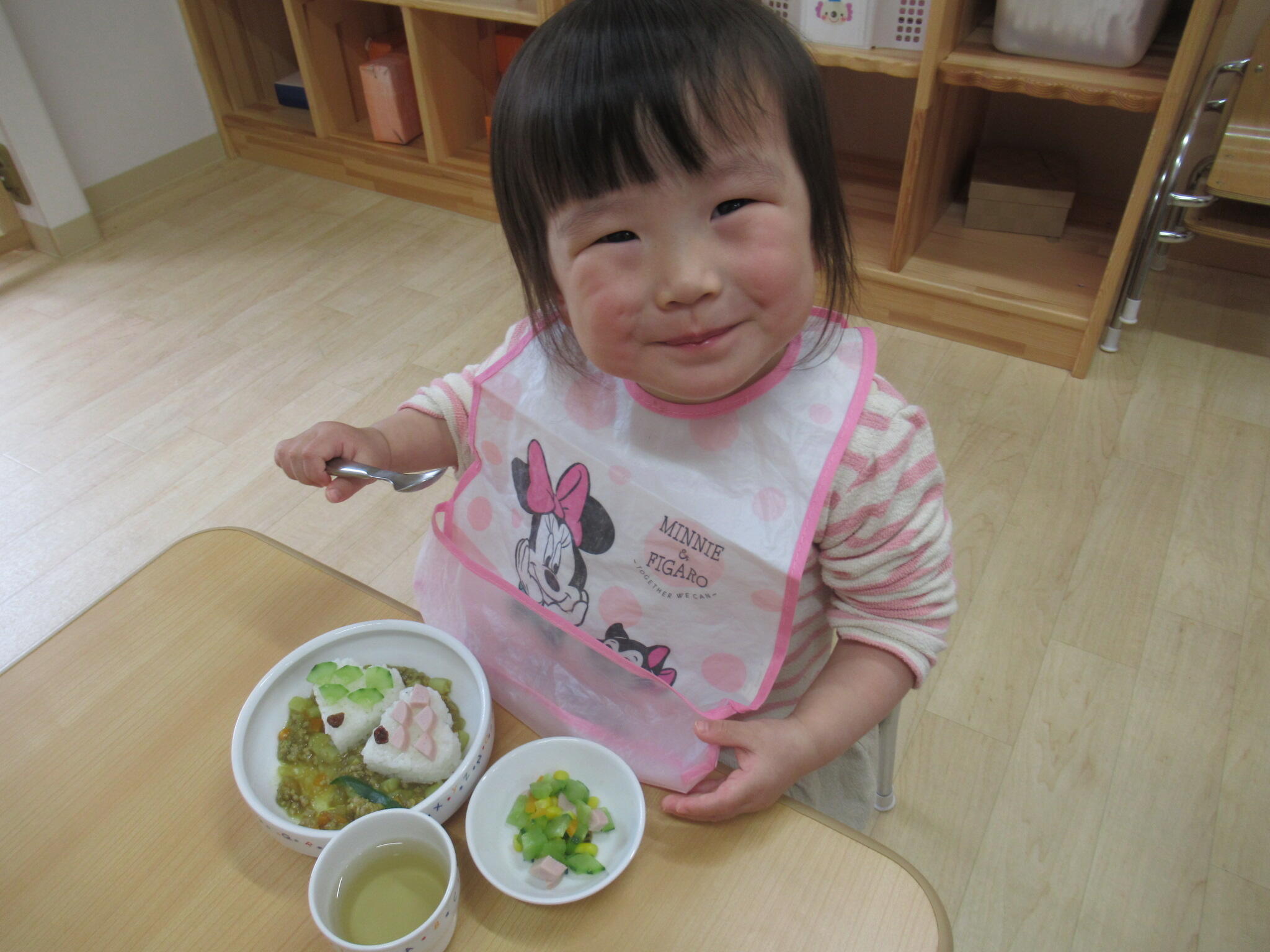 鯉のぼりカレーいただきまーす♪