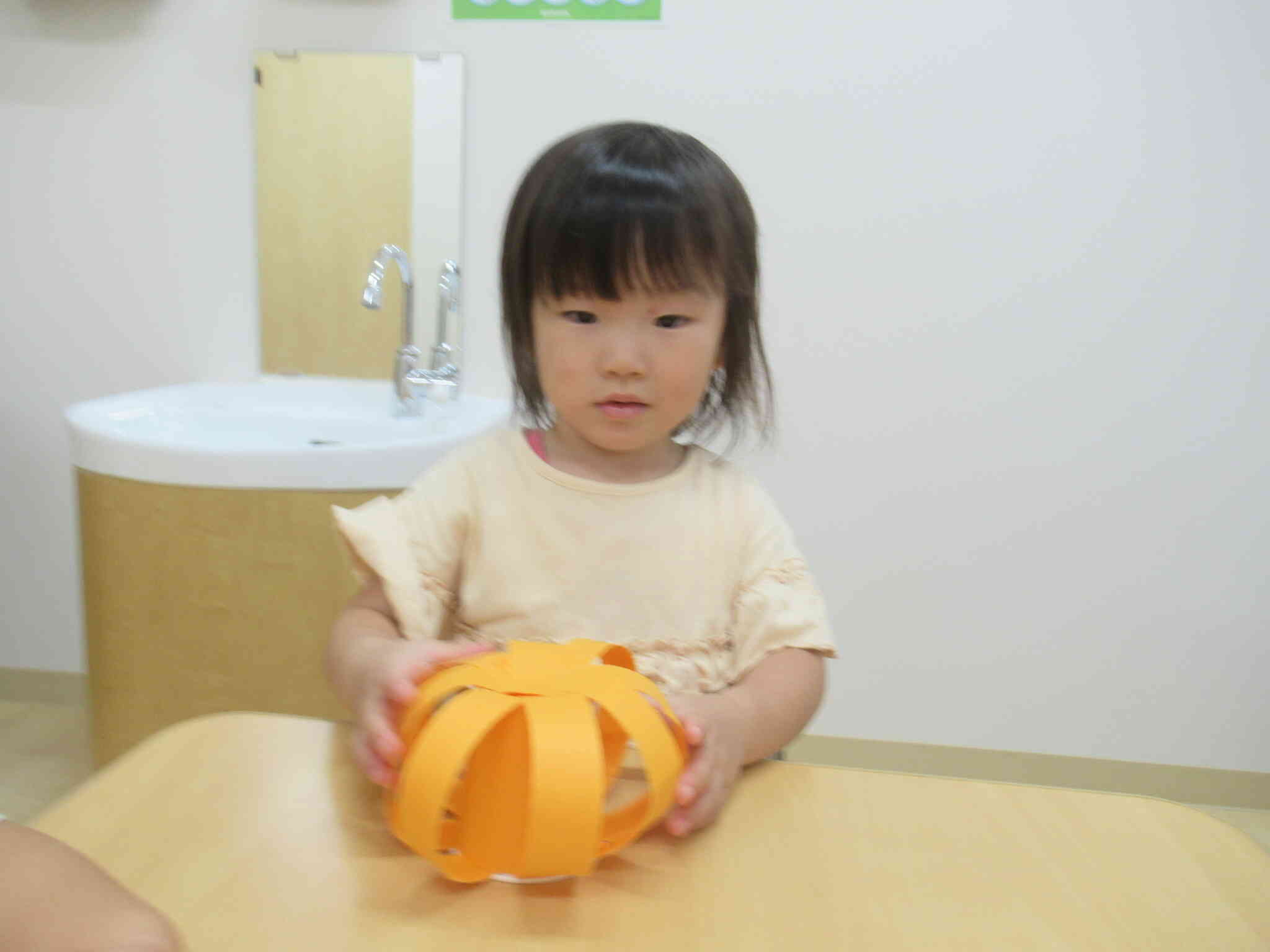 私のカボチャ可愛いでしょ！