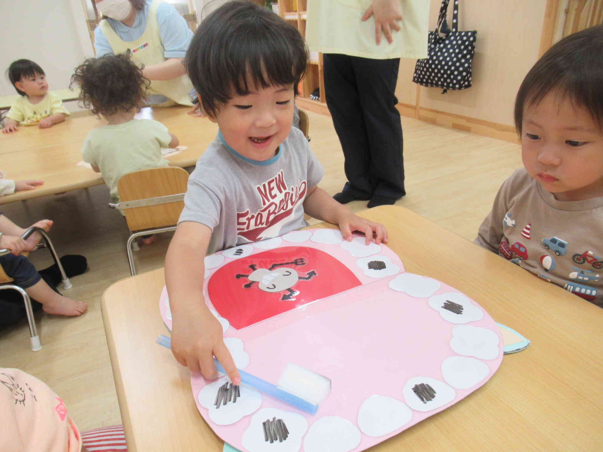 ピカピカになあれ