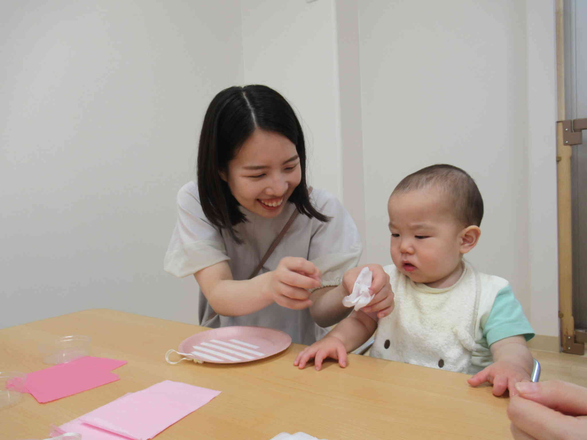 保育参観～０歳児ひよこ組・１歳児あひる組～