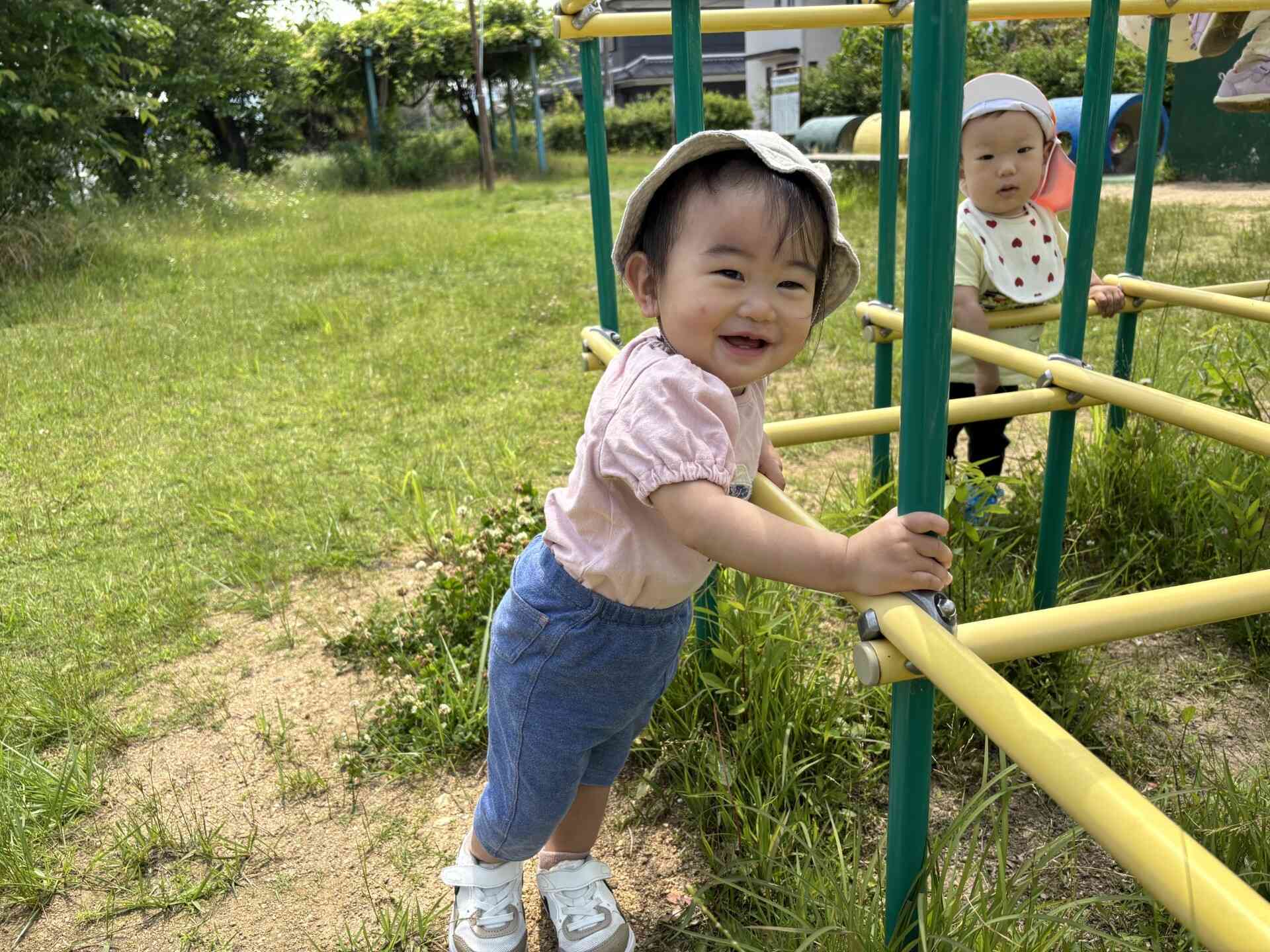 久しぶりの公園～0歳児ひよこ組～