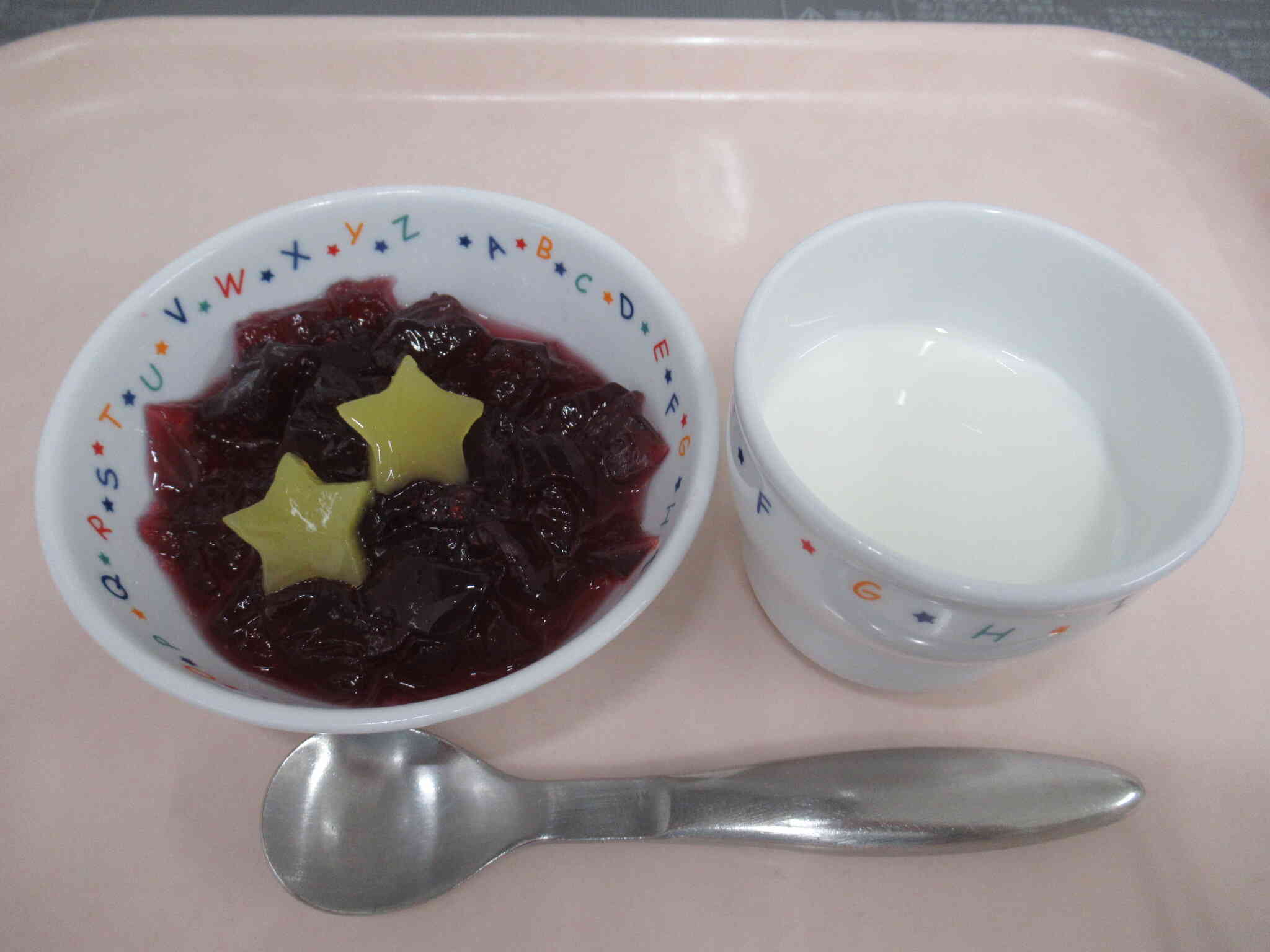 おやつにもお星様が!!!