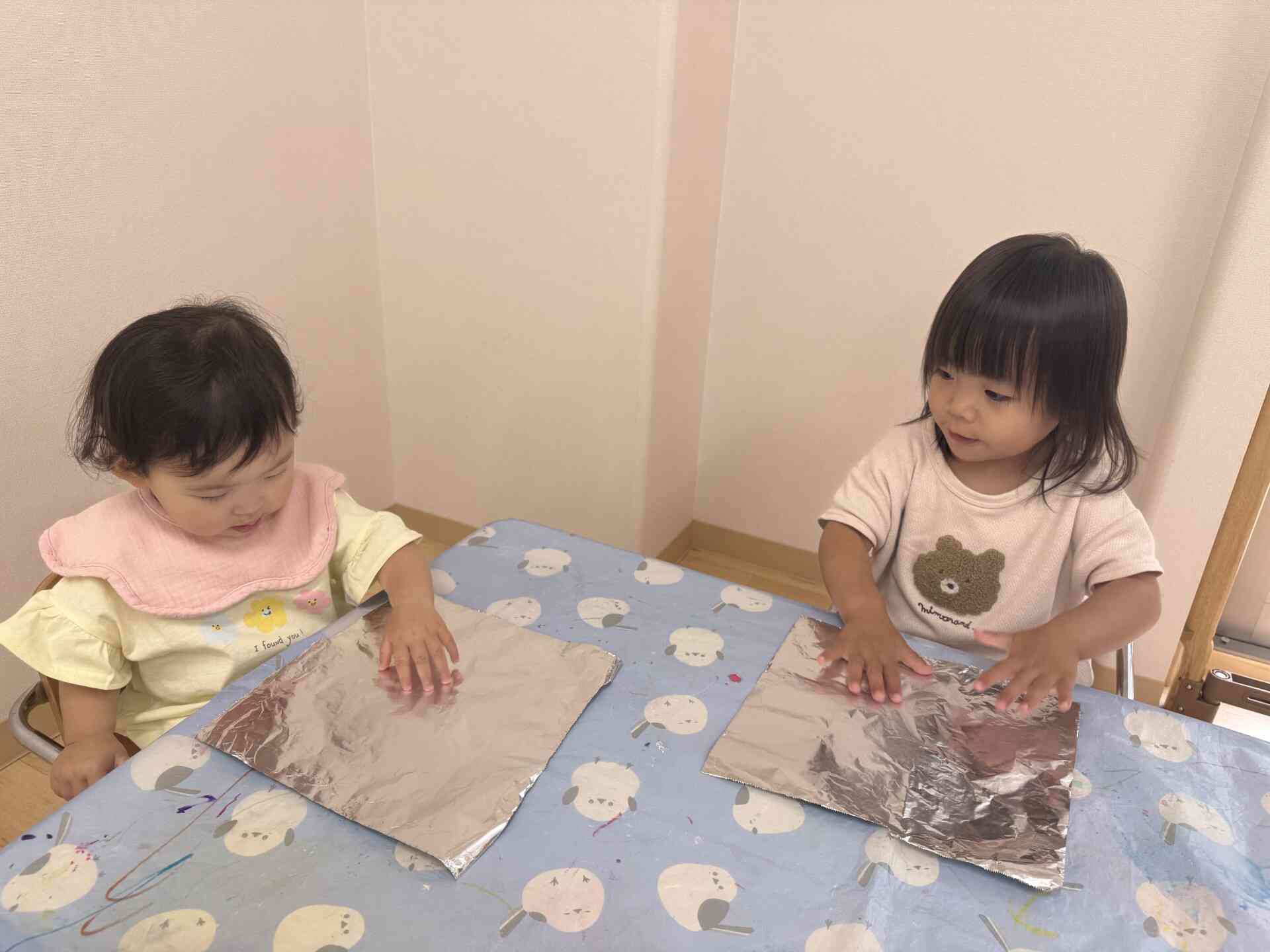 あひる組（1歳児）　６月の製作
