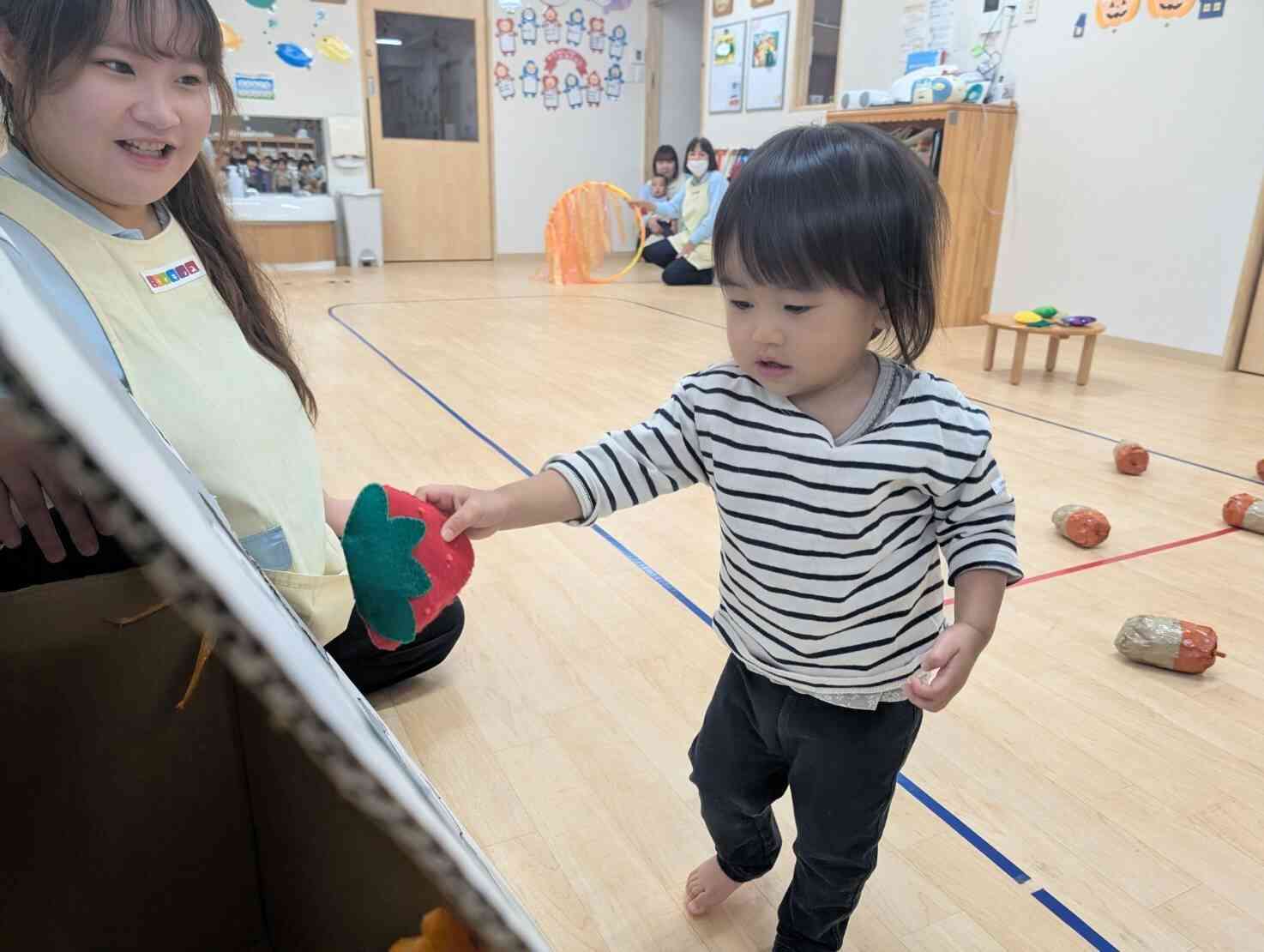 わたしのいちご どうぞ♪
