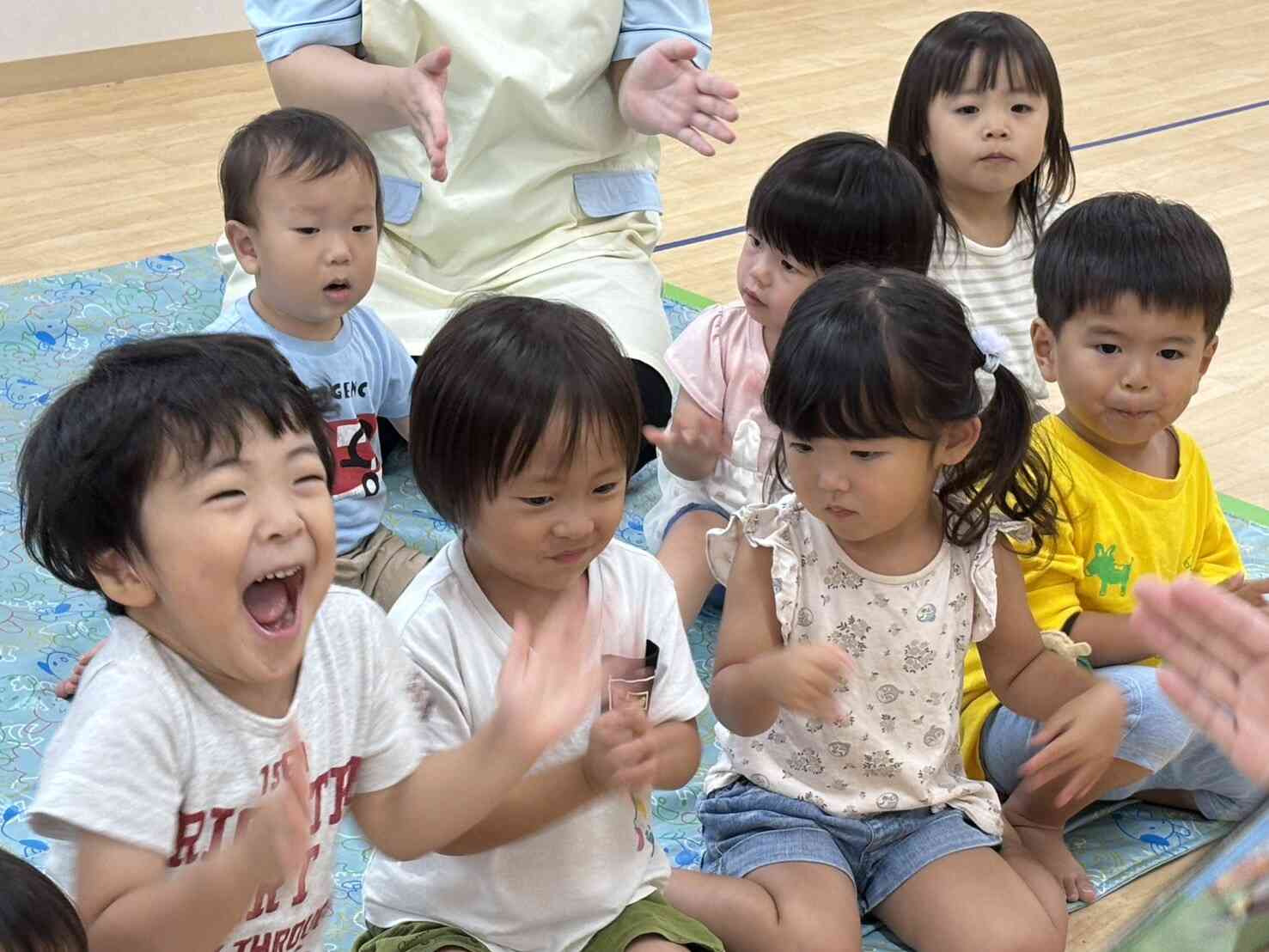 「新しいパネルシアター楽しいね」