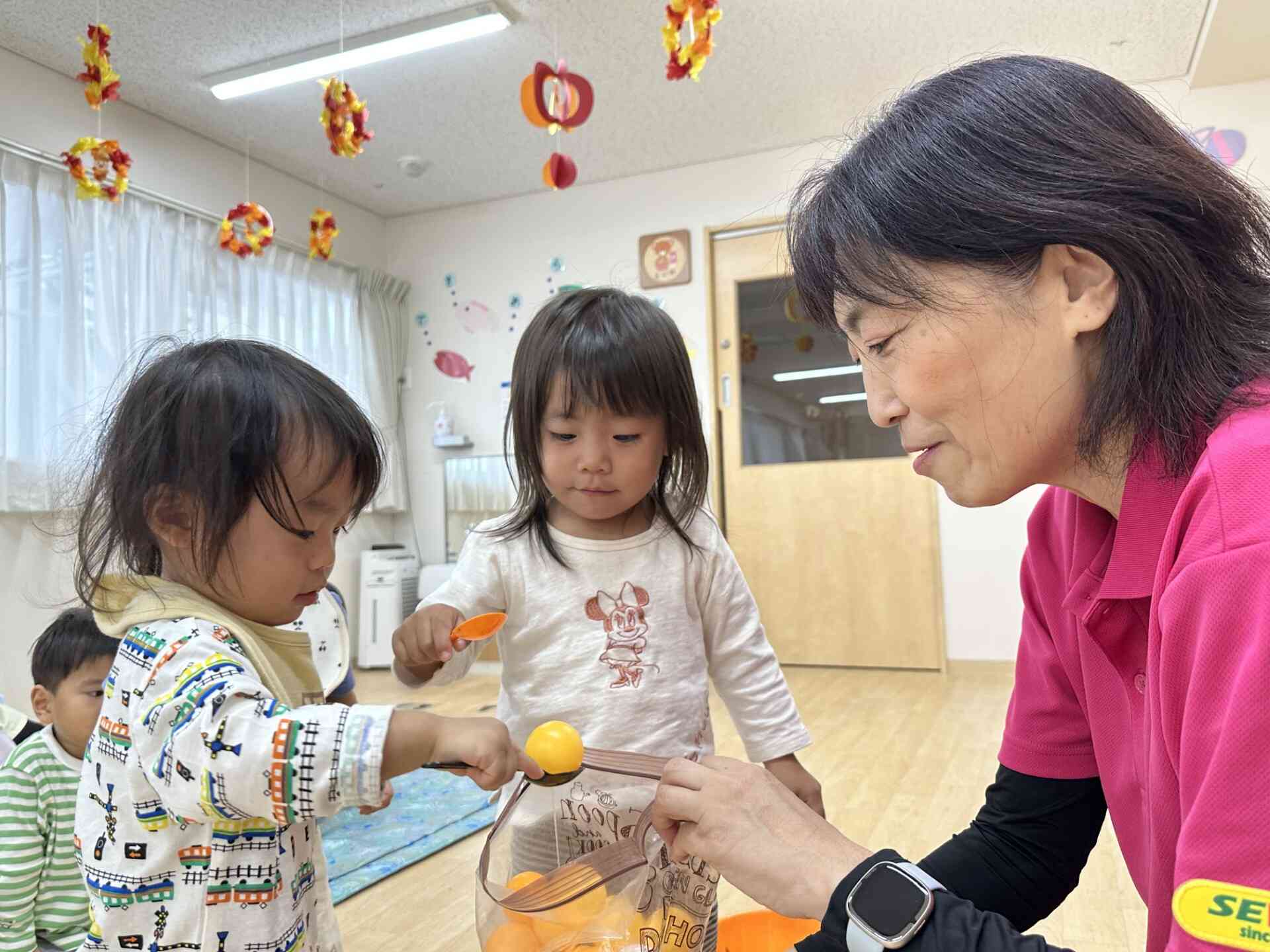 なにが始まるのかな?