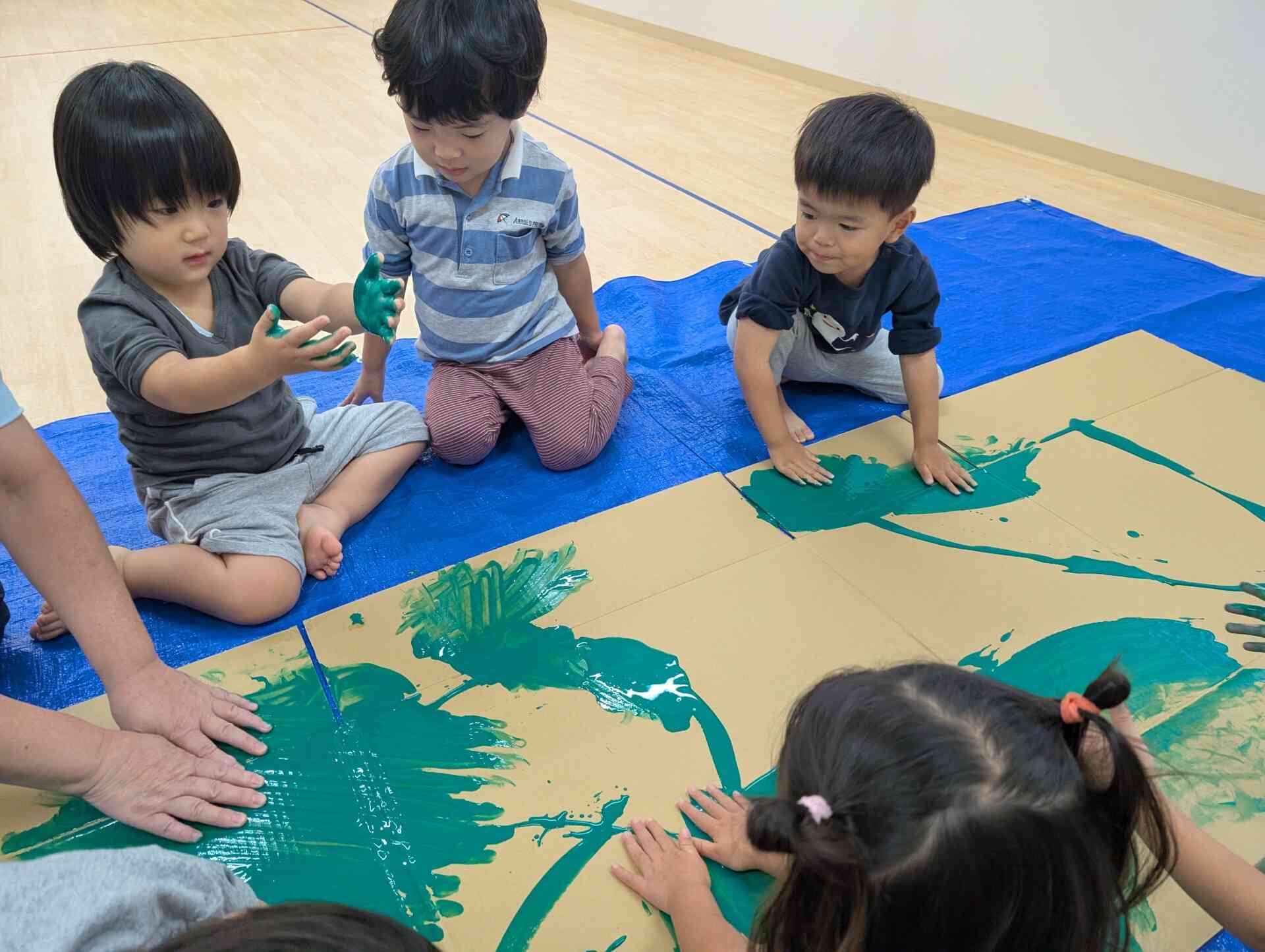 手のひらが、、、!!!