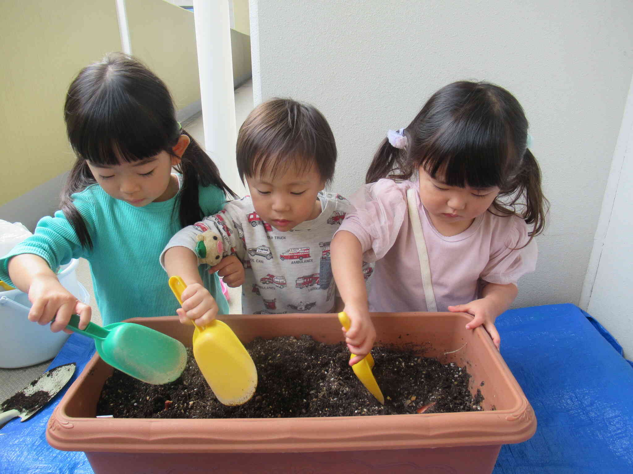 そーっと、、そーっと。