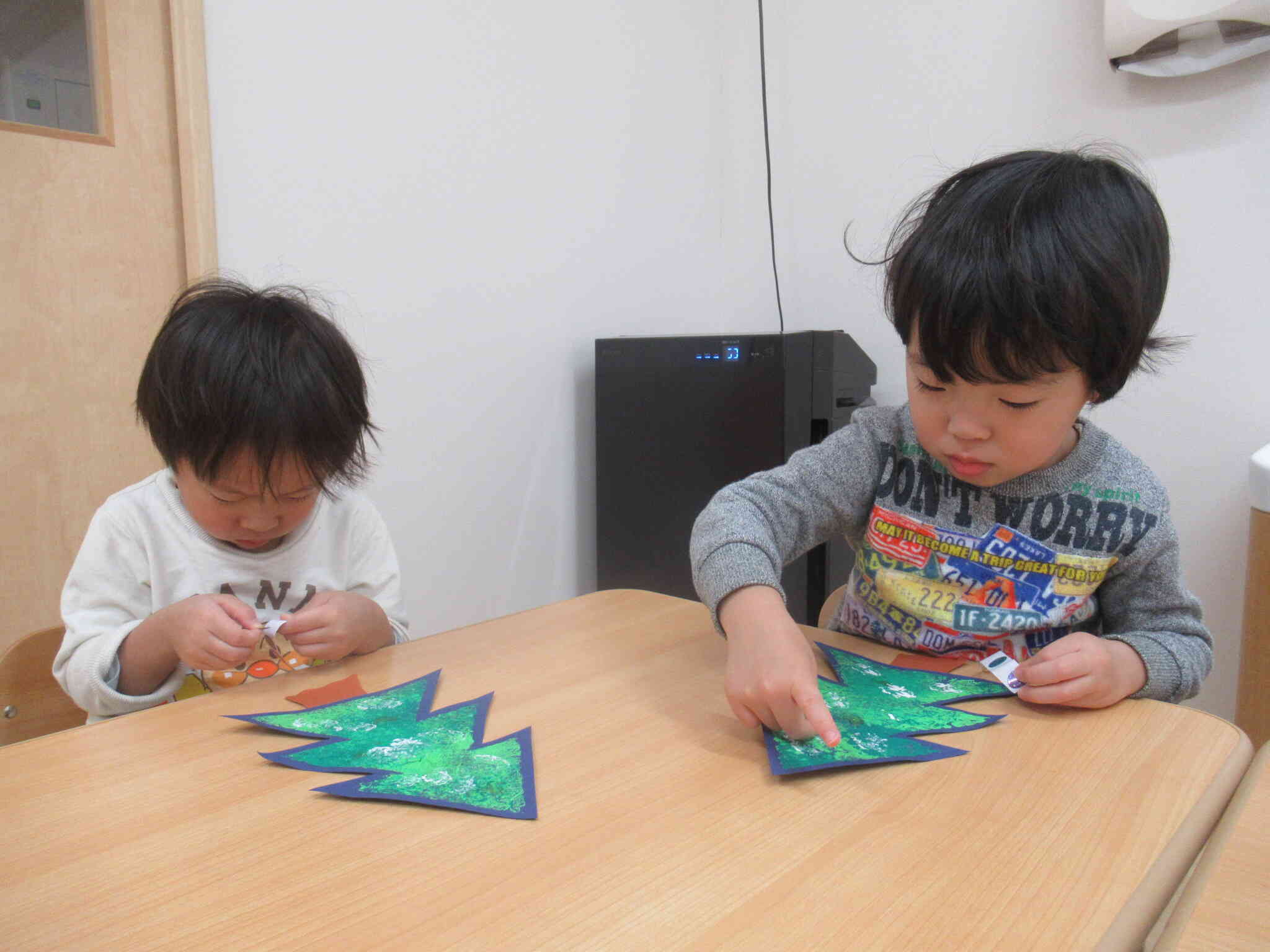 とても真剣です