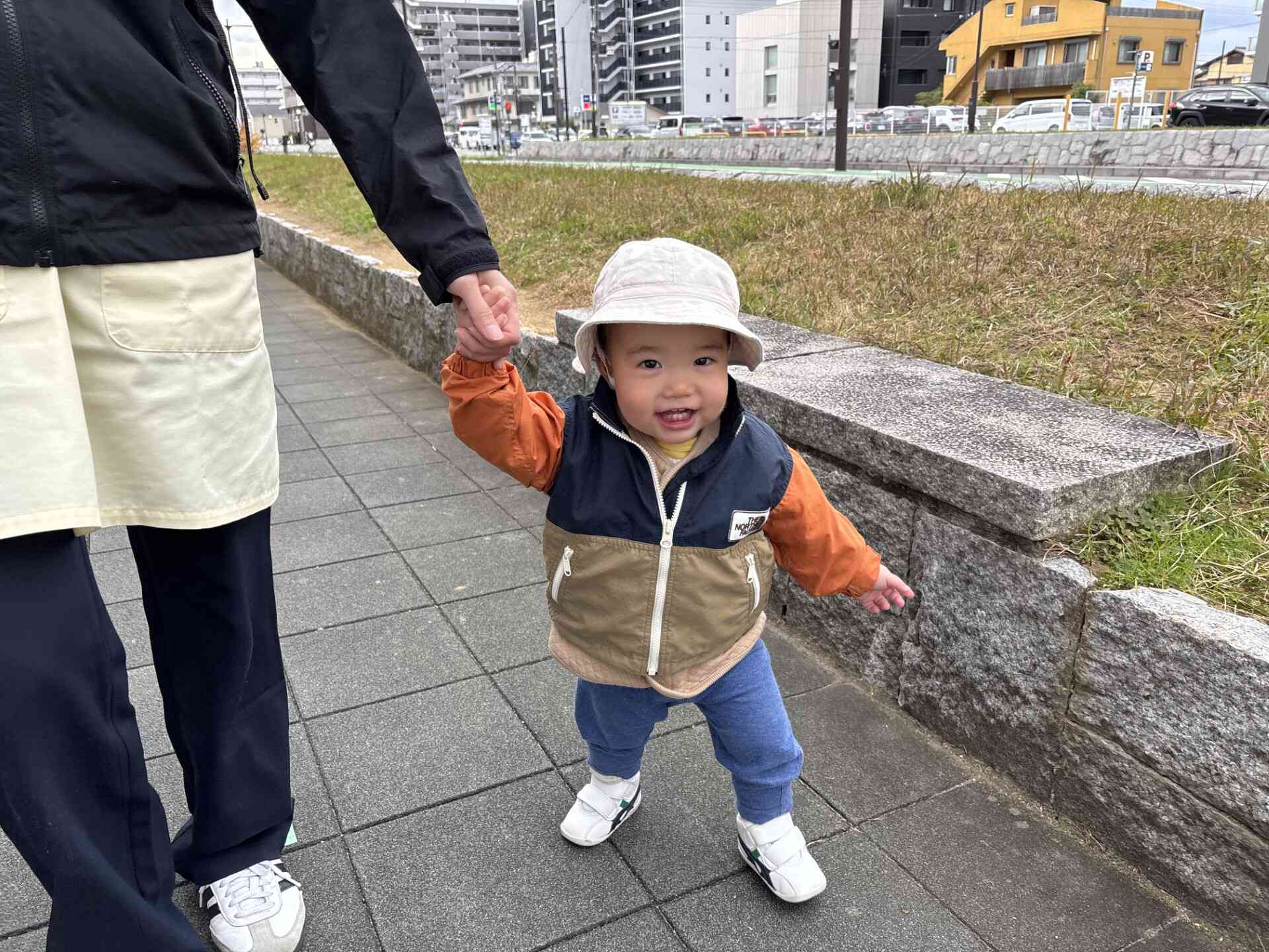ぼくも上手に歩けるよ～
