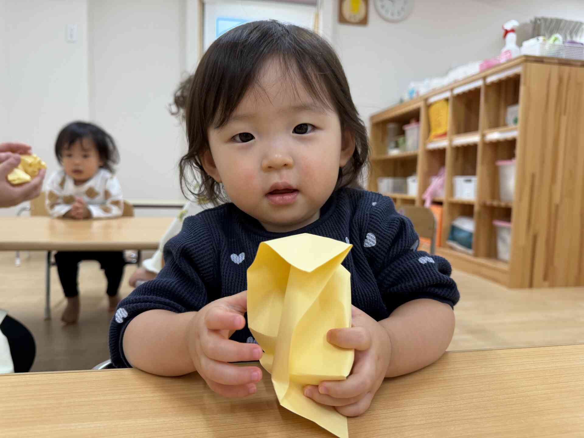 壁面製作(栗ごはん)～あひる組～