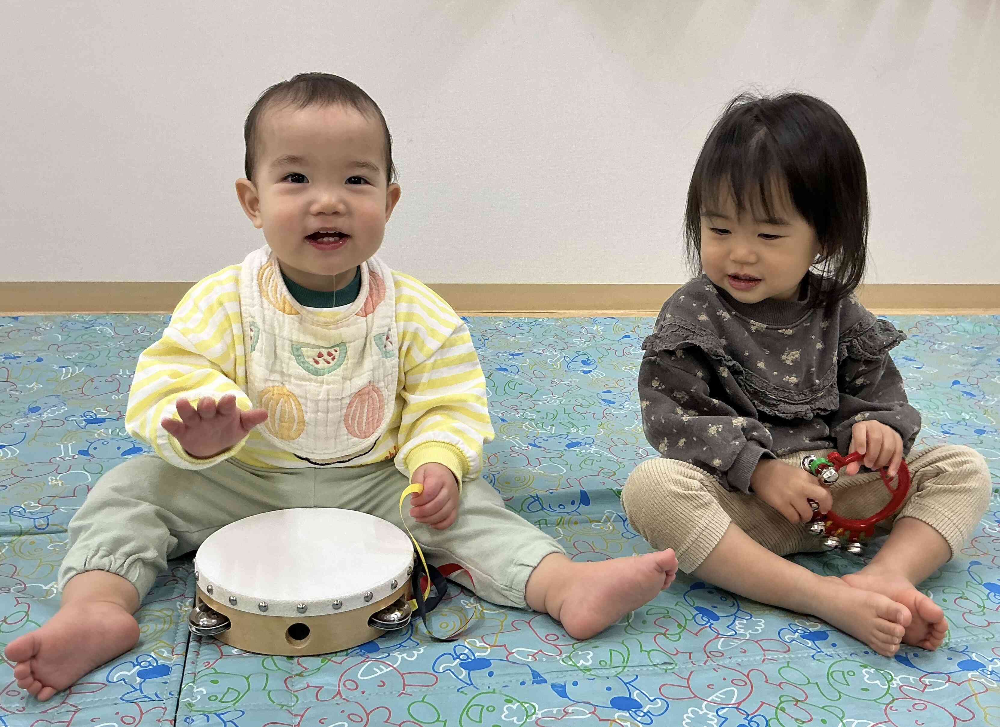 楽器遊び〜ひよこ組〜