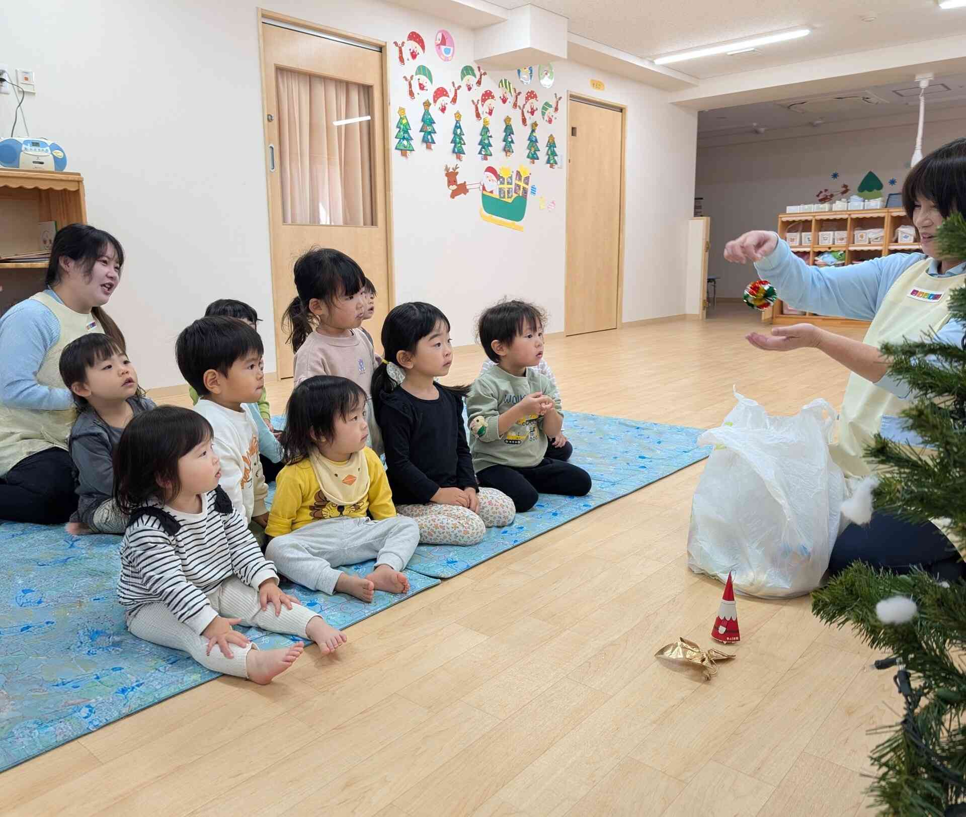 クリスマス点灯式~全クラス~