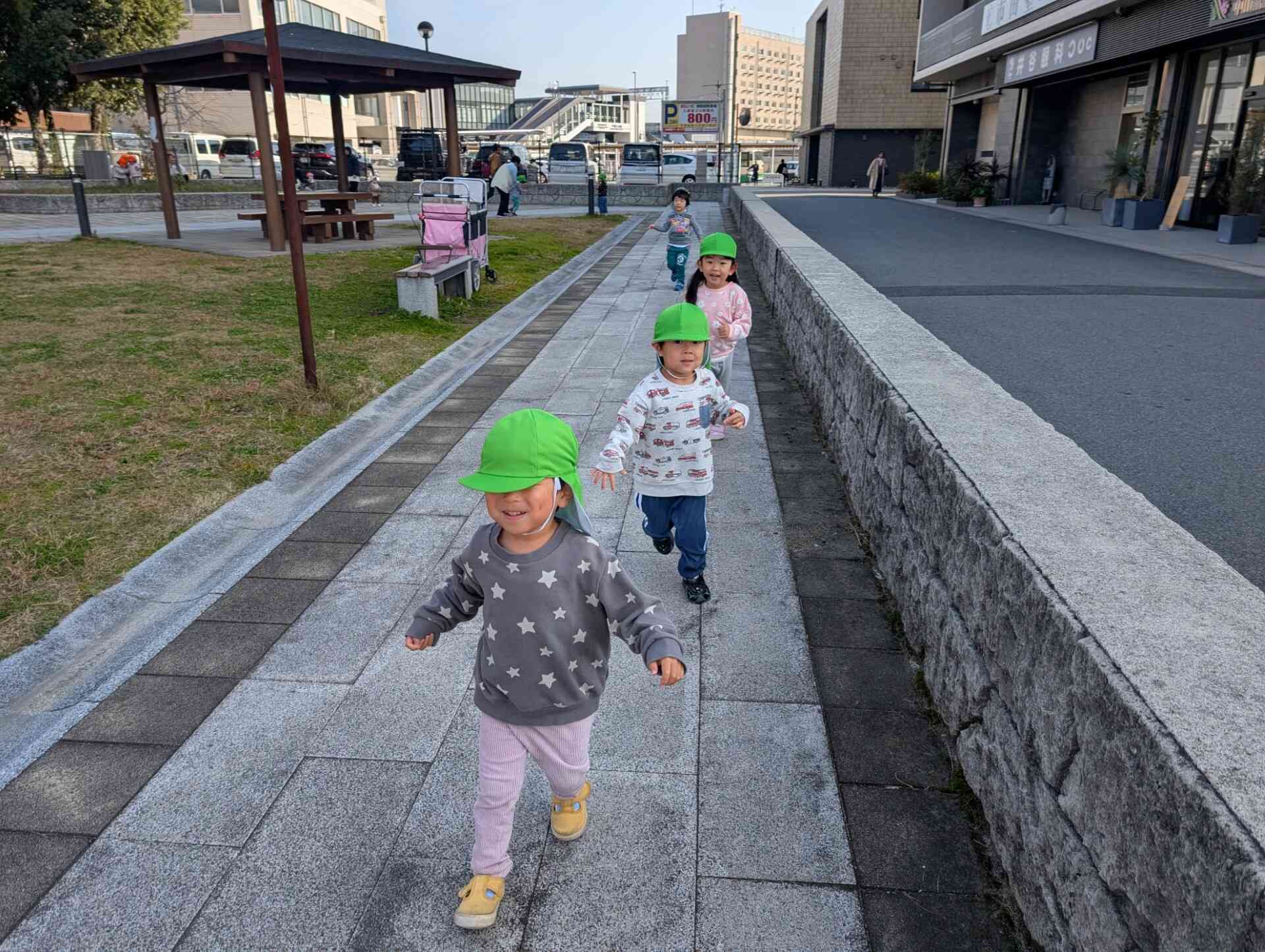 自分のペースで走るよ～！