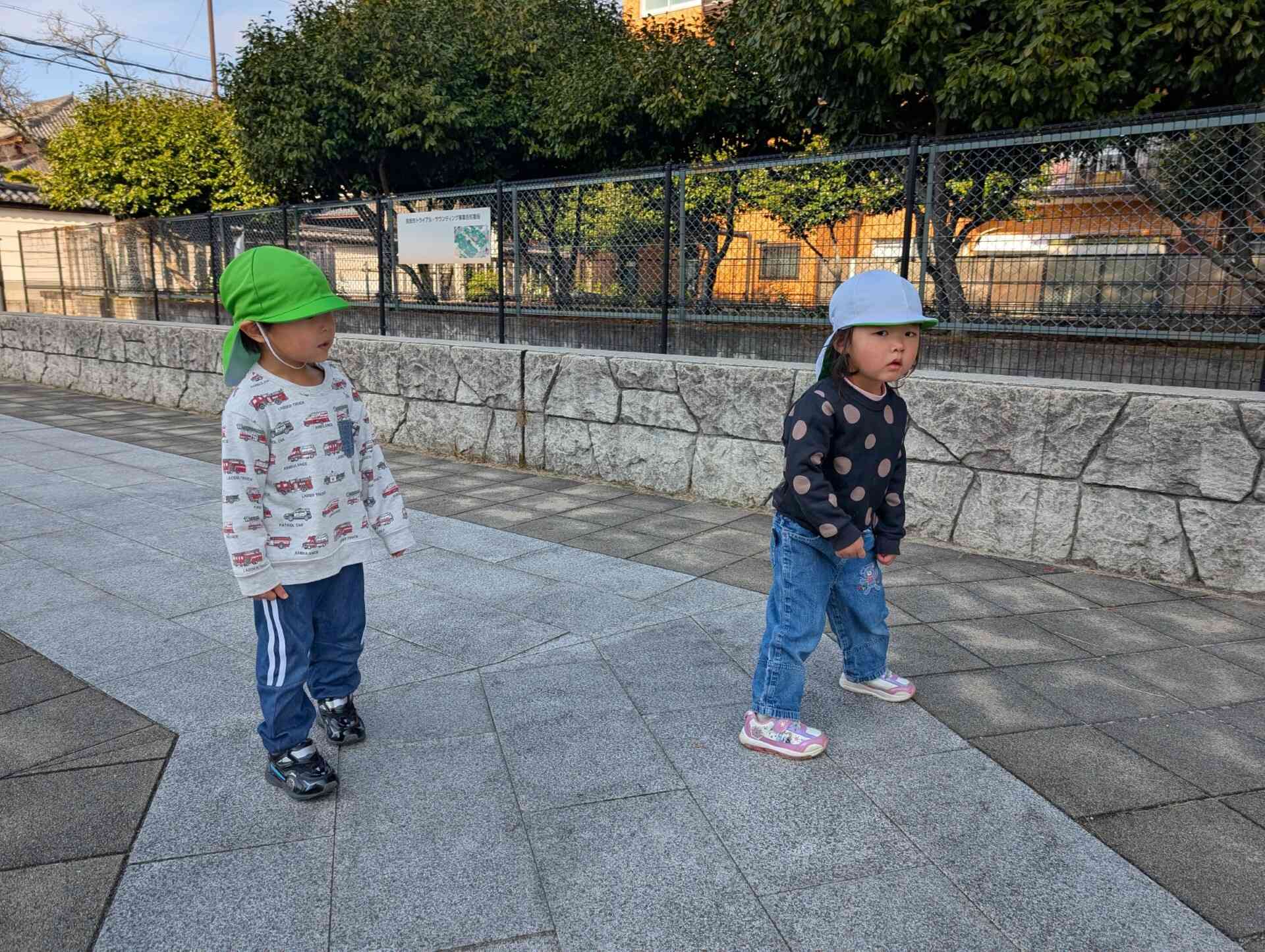 今度はおにごっこ！狙いを定めて…