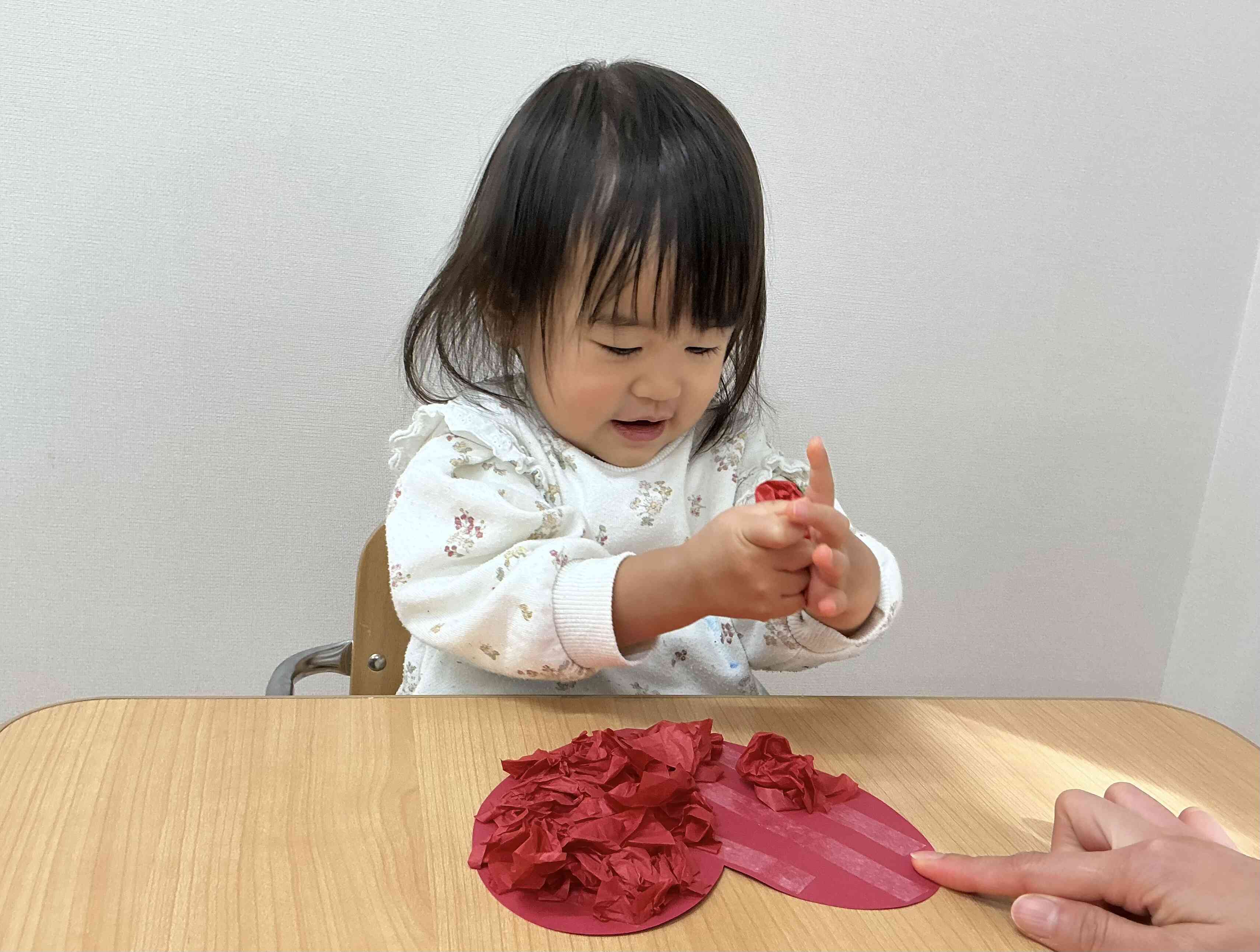 ハートになってきた！