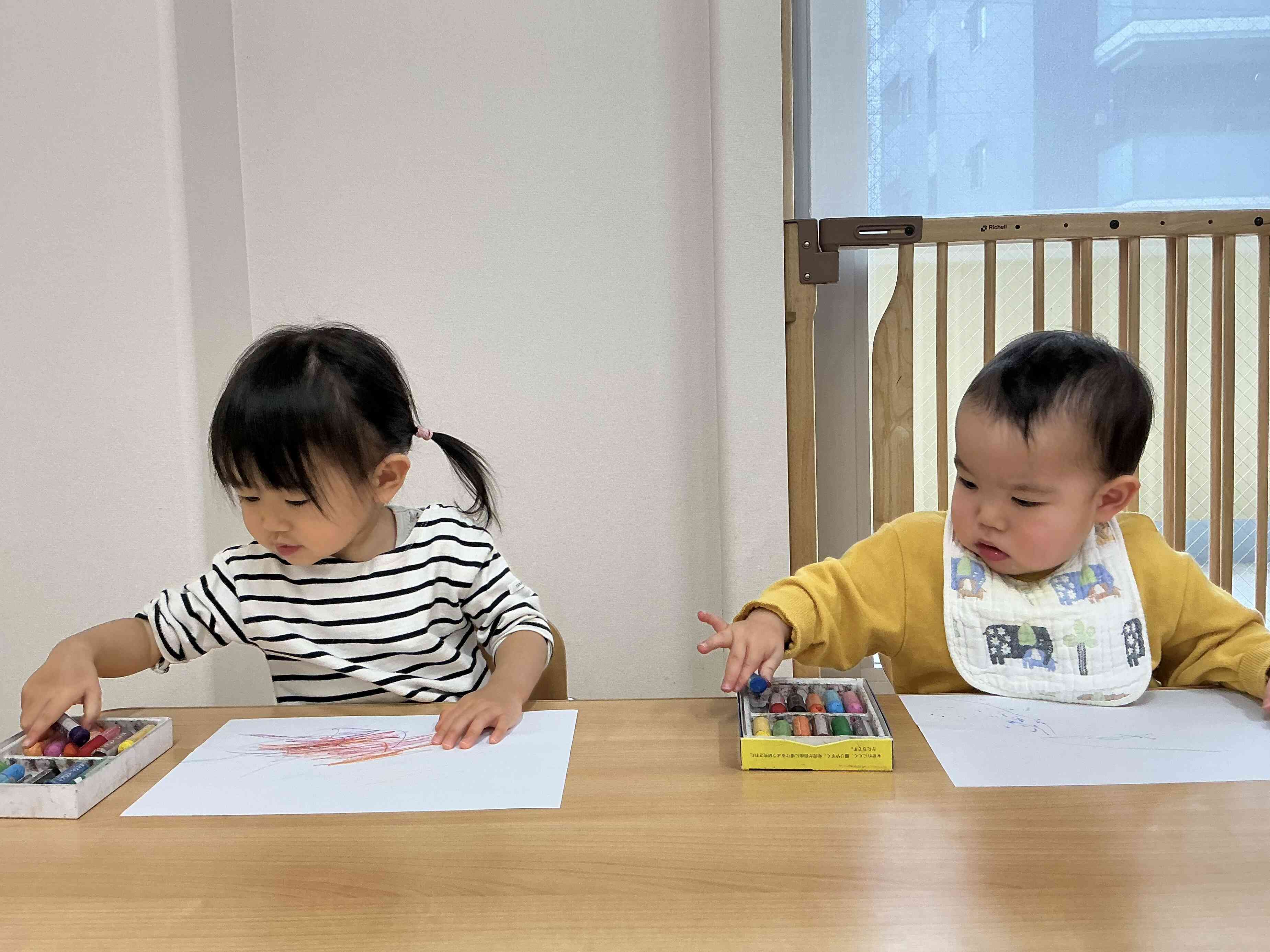 どの色にしようかな〜?