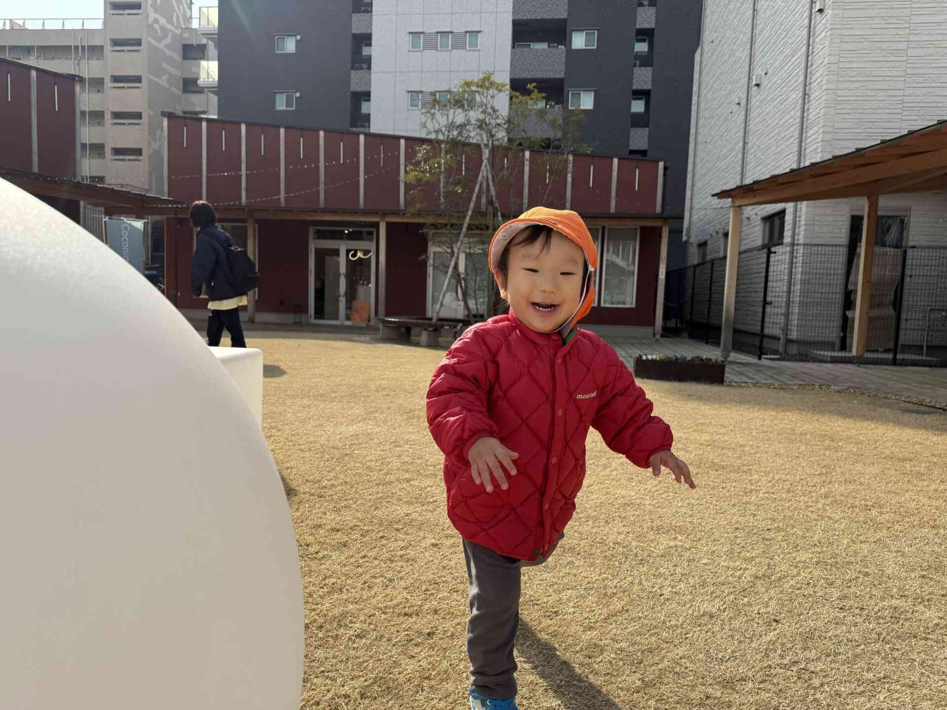 ぼく速いでしょ〜♪