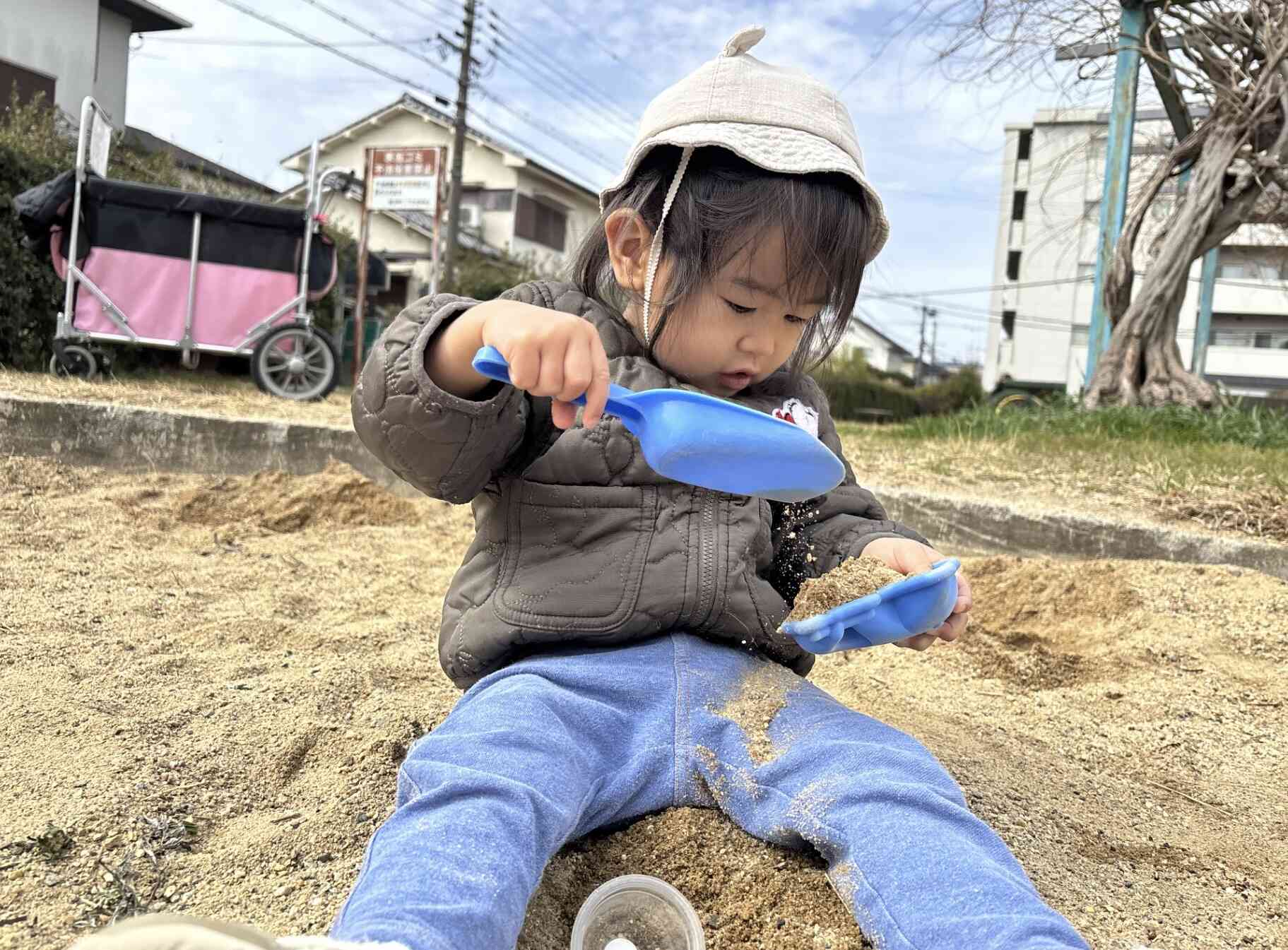 砂遊び〜ひよこ組〜
