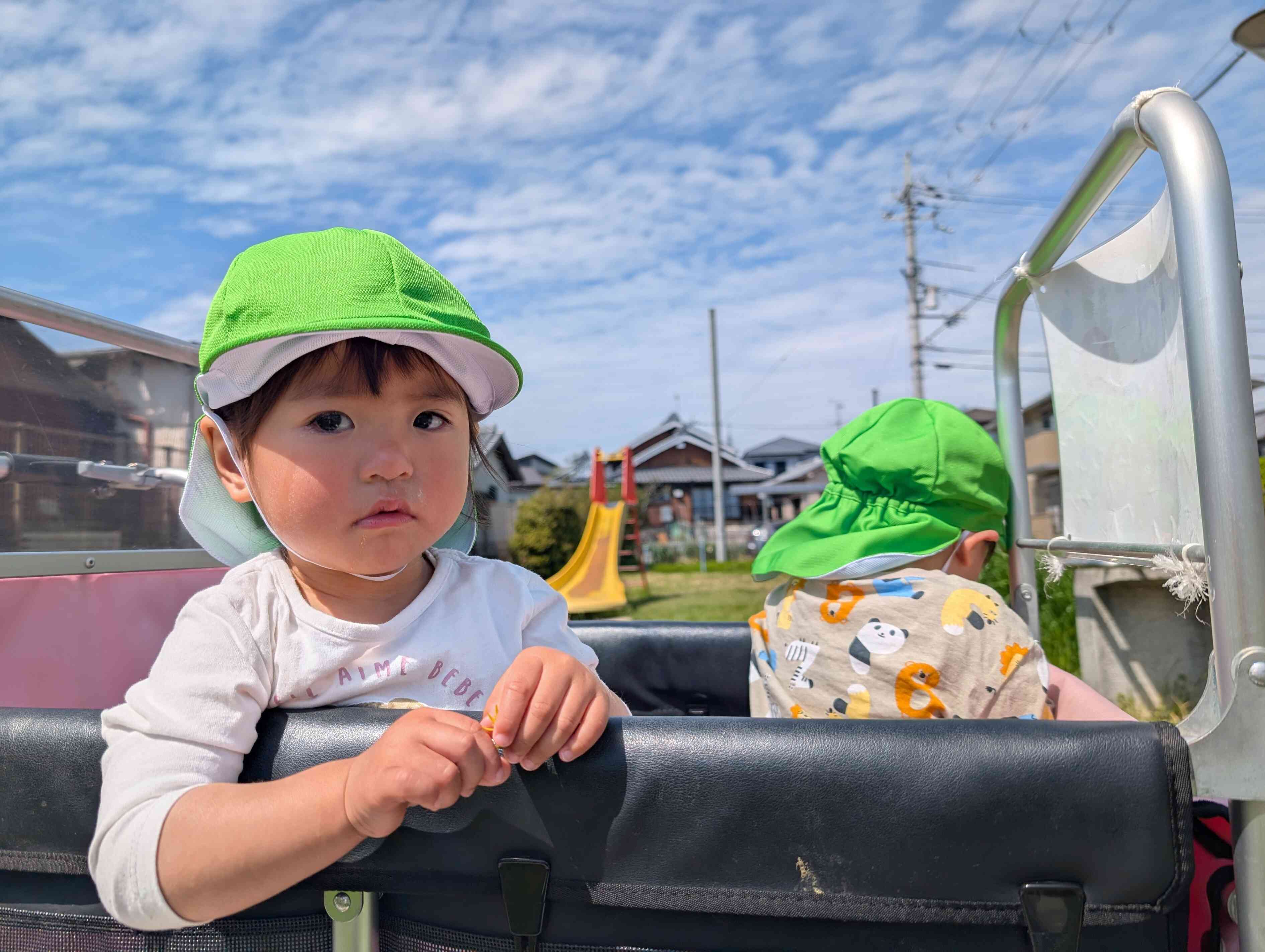 お散歩気持ちいいね♪