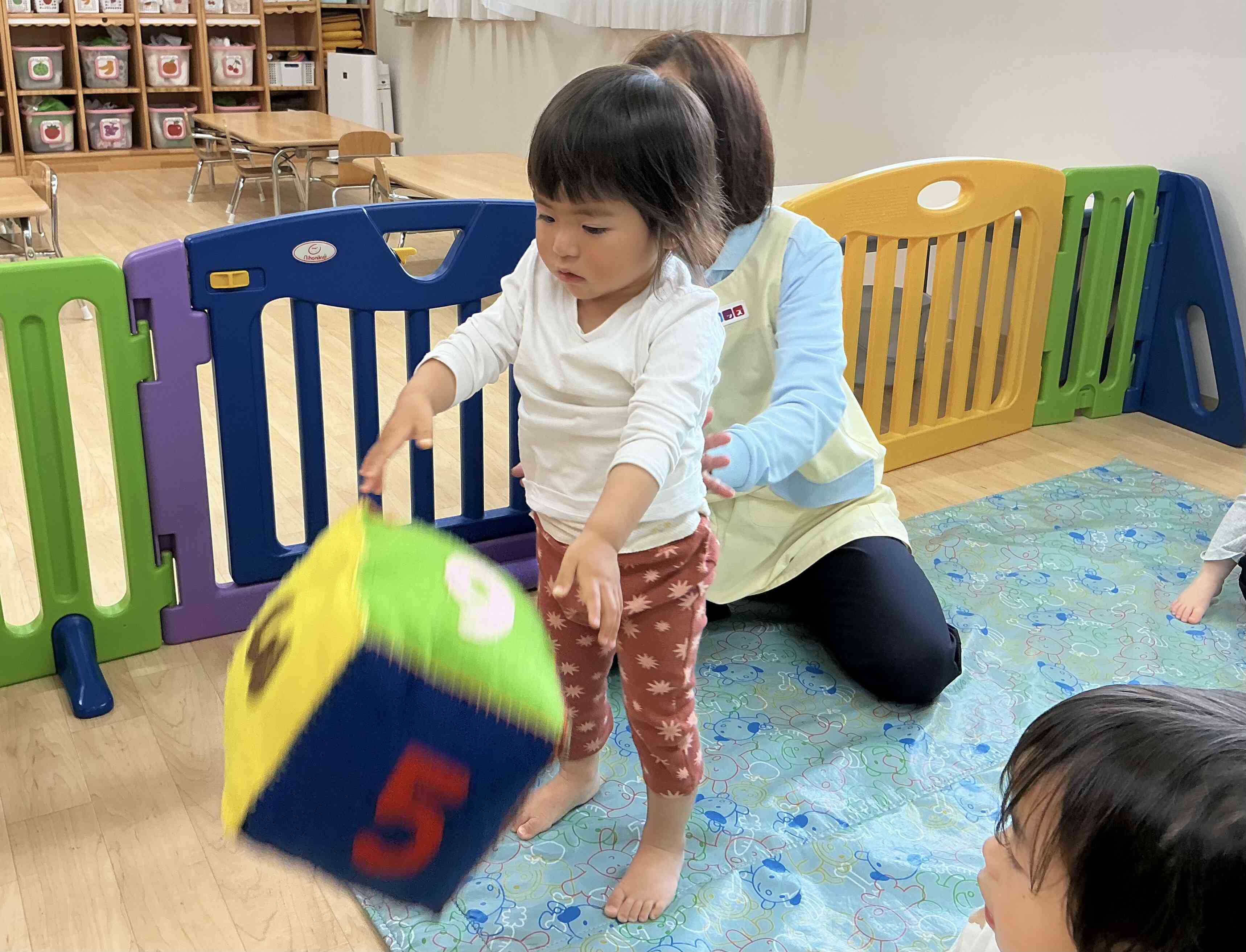 サイコロころころ…なんの数字！？