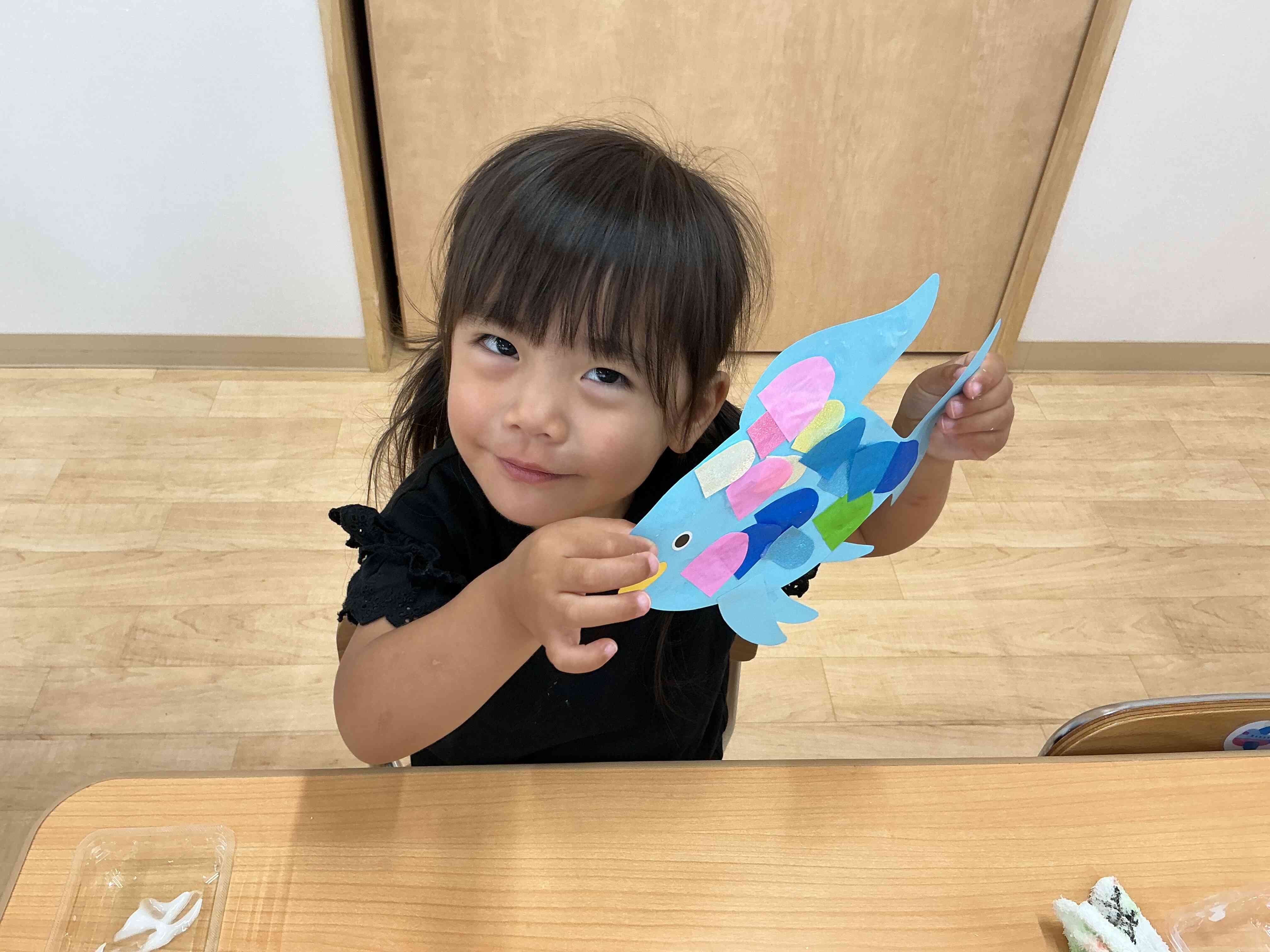可愛いお魚さんできたよ♪