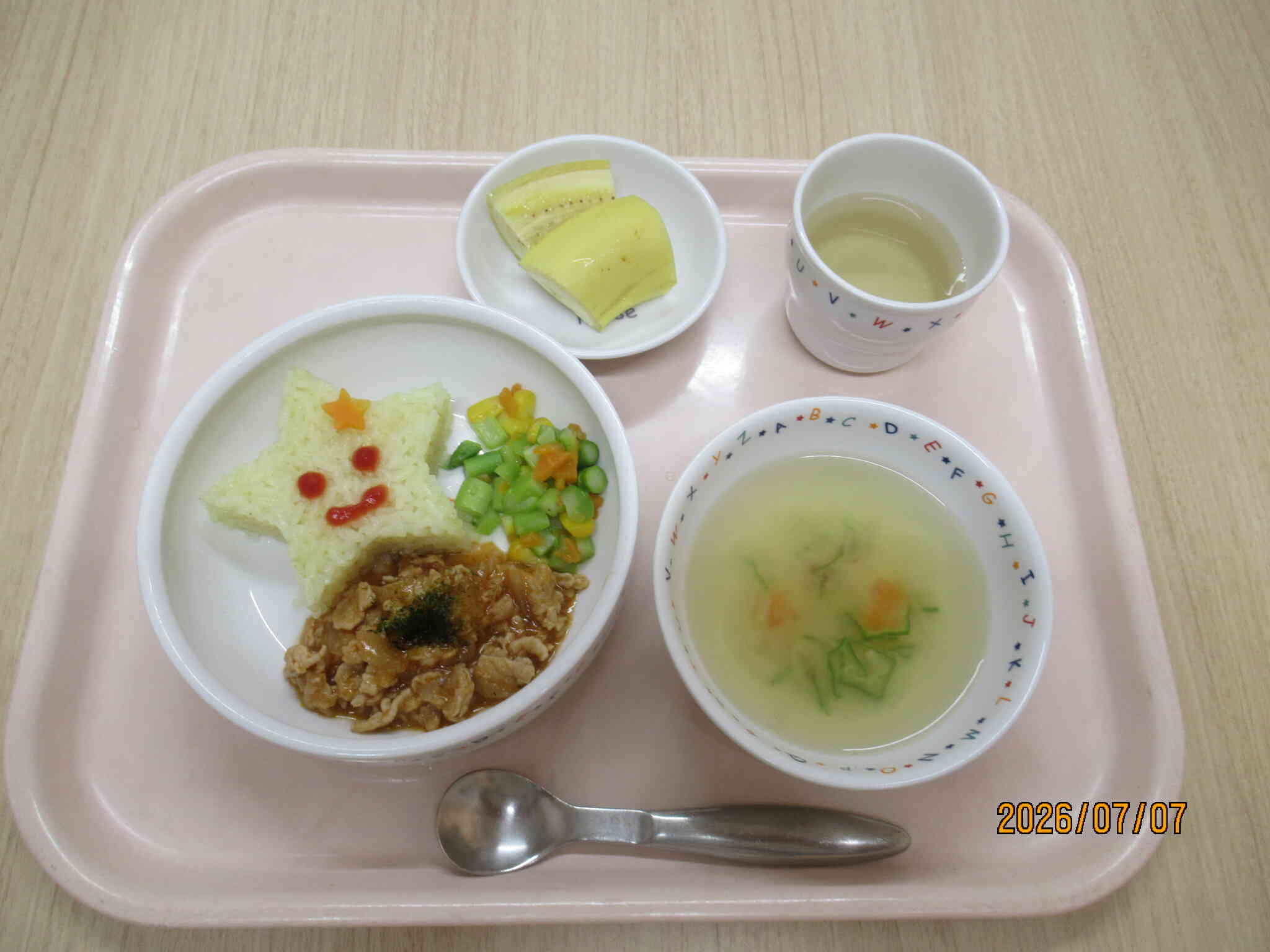 七夕のご飯