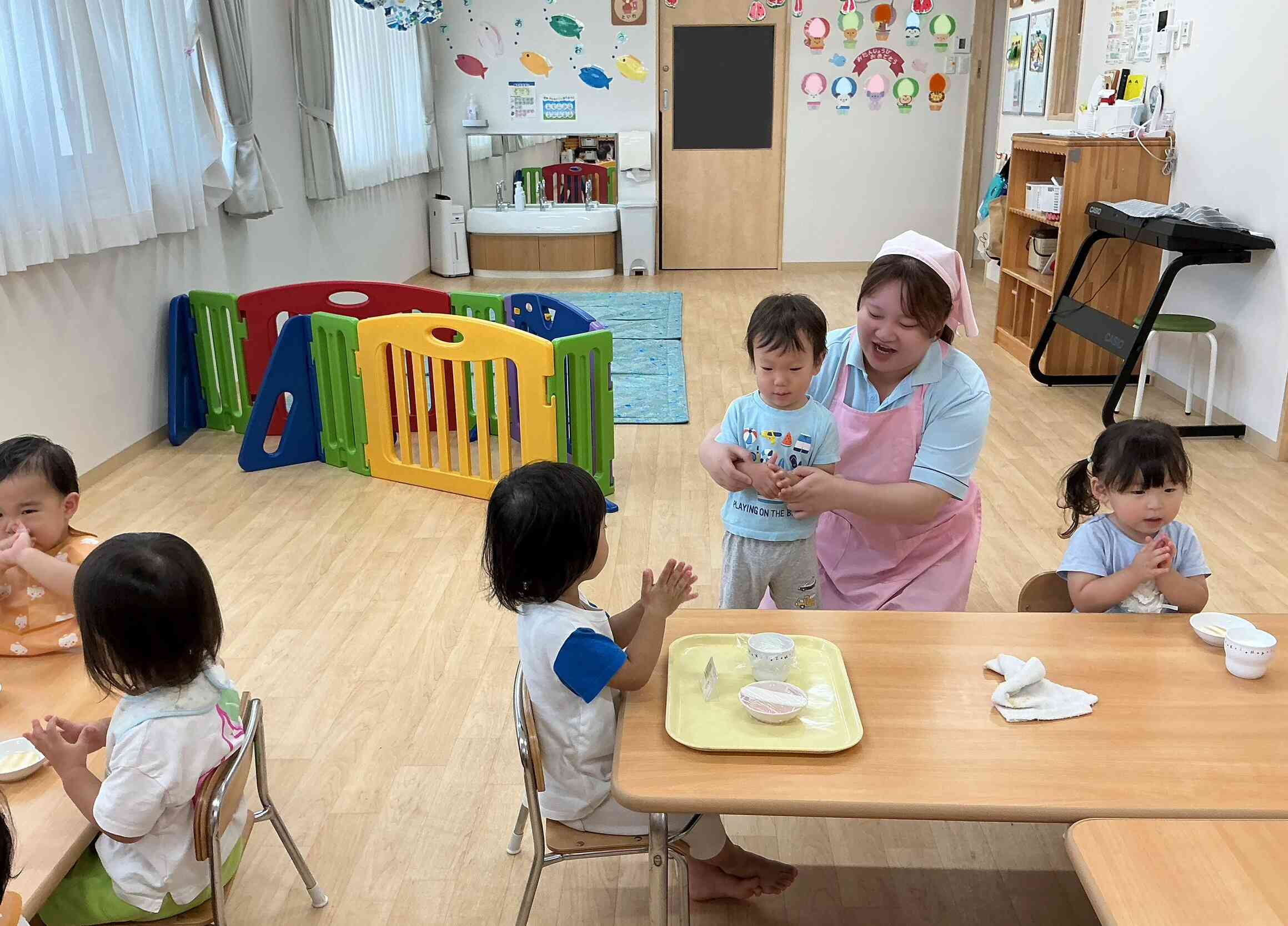 当番活動〜うさぎ組〜