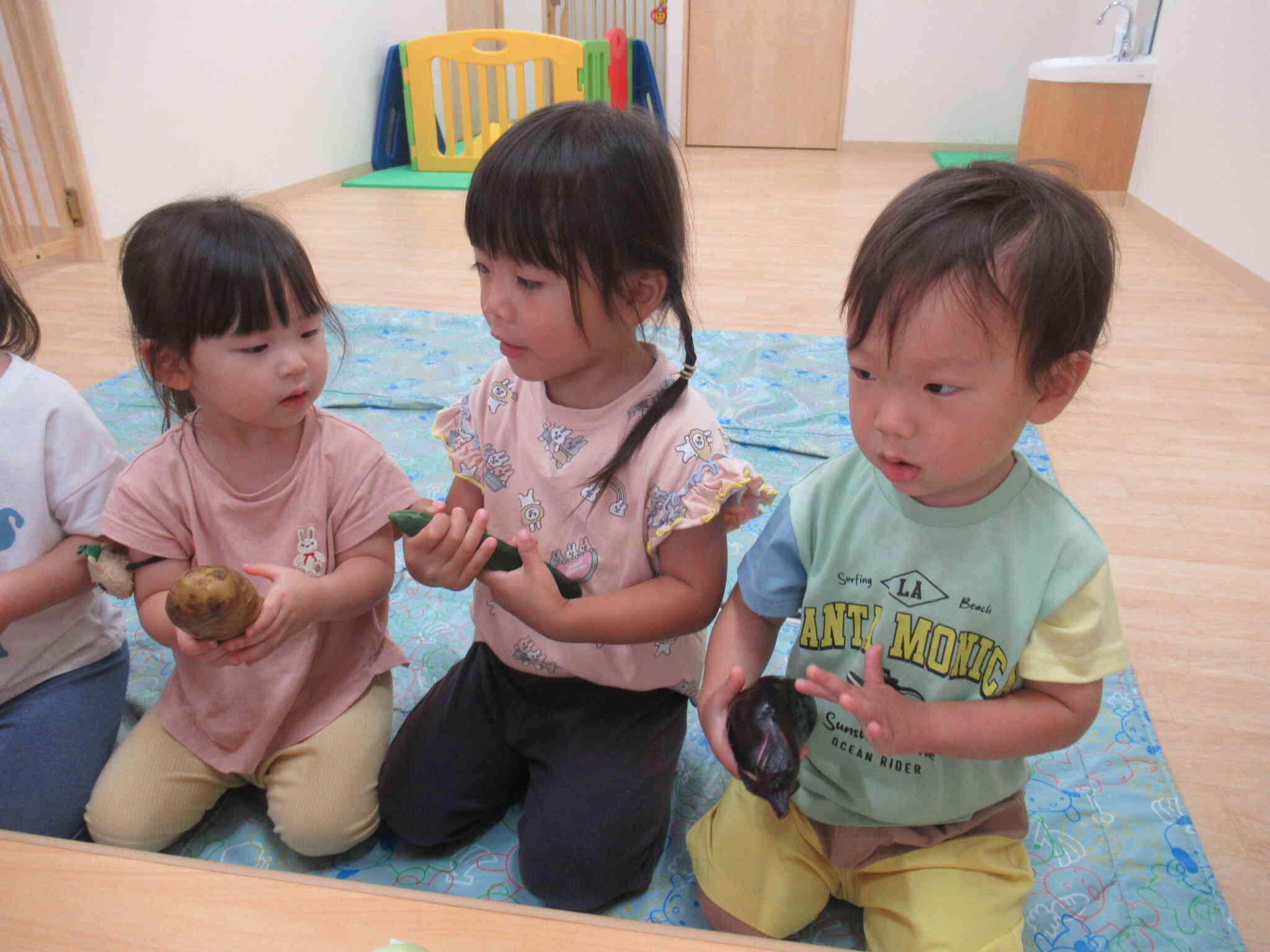 いろんなお野菜あるね♪