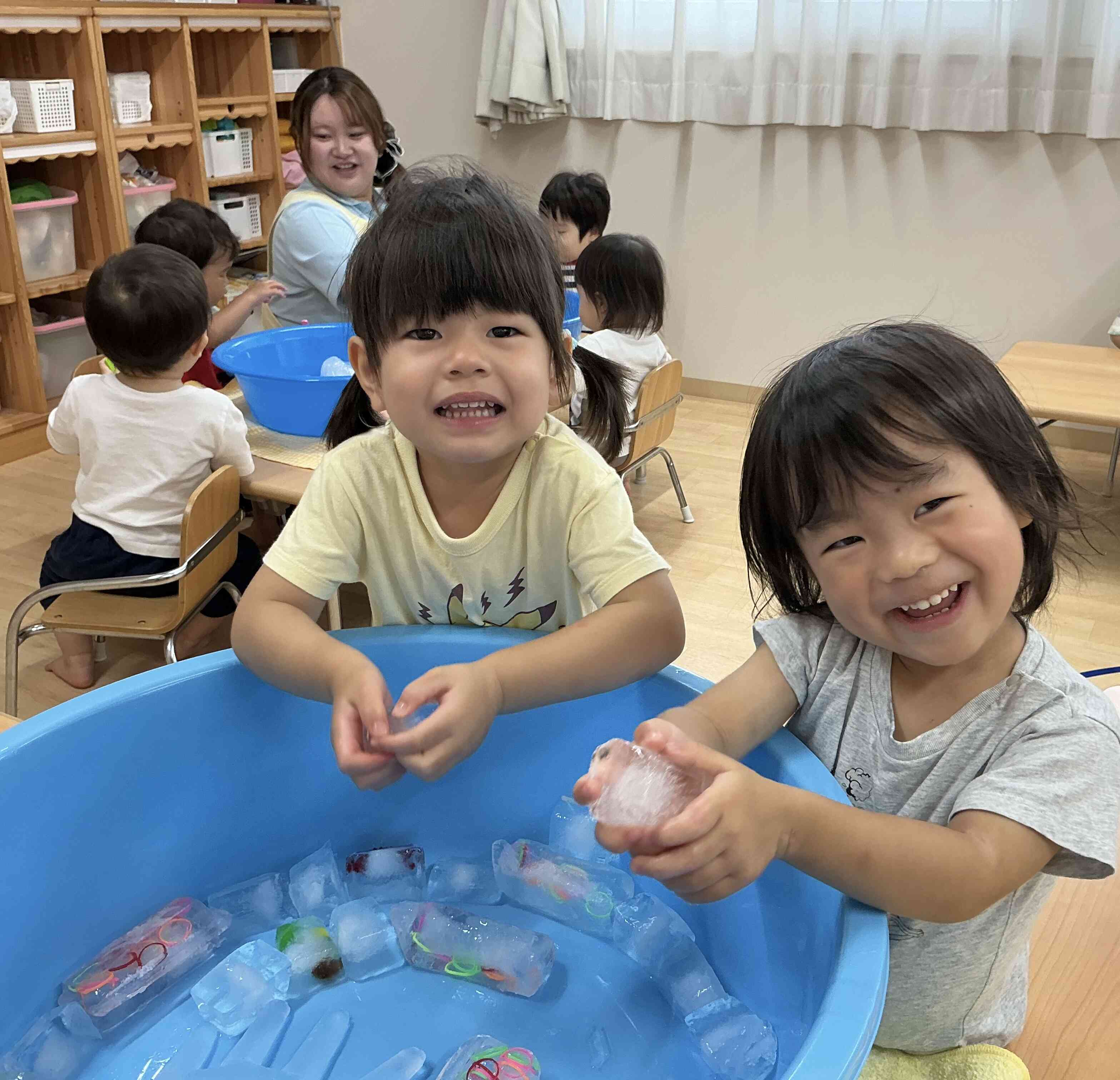 つめたくて!きもちいい〜