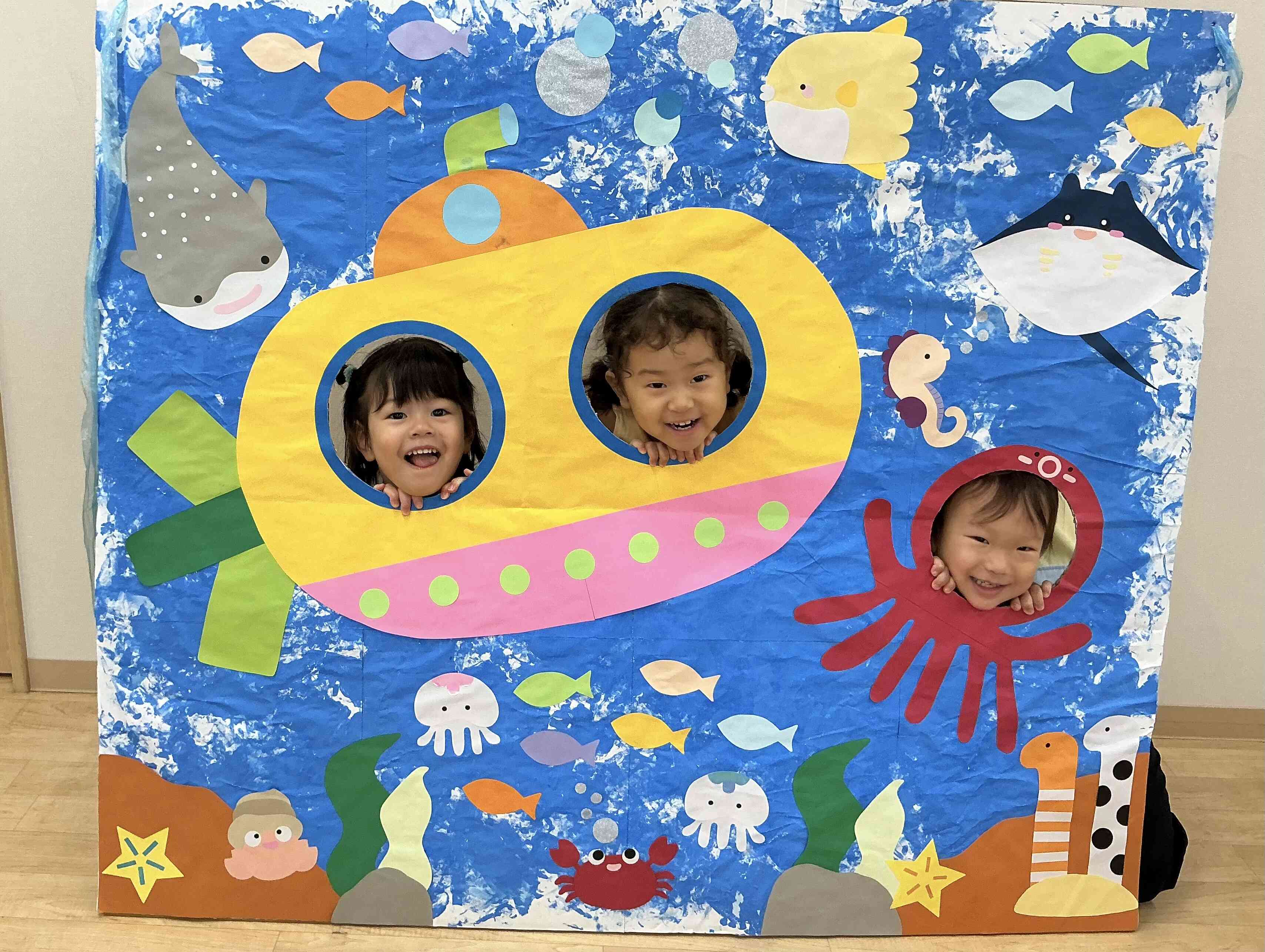 子育てひろば〜夏祭りごっこ〜